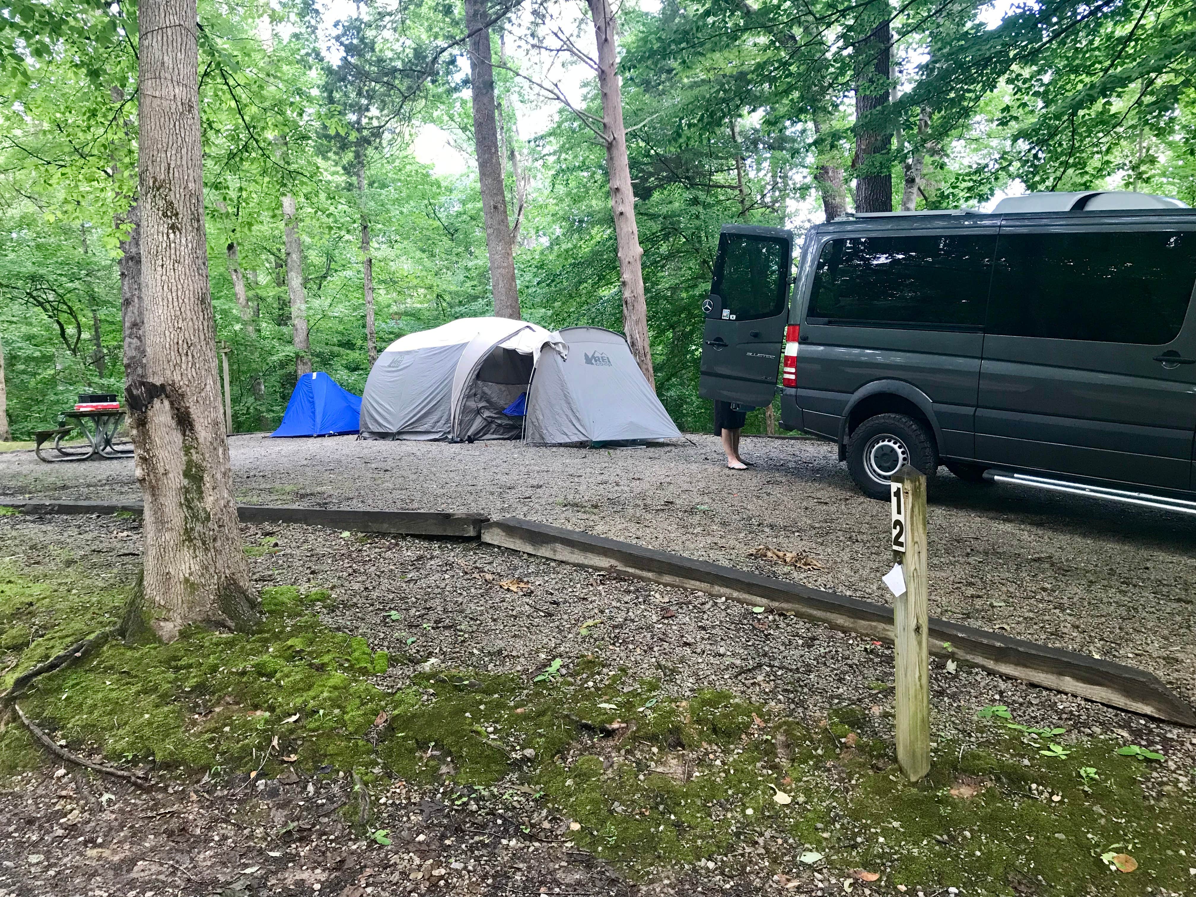 Sean F.'s photo of rv camping at Cub Lake Campground #1 — Natchez Trace State Park near Jackson, TN