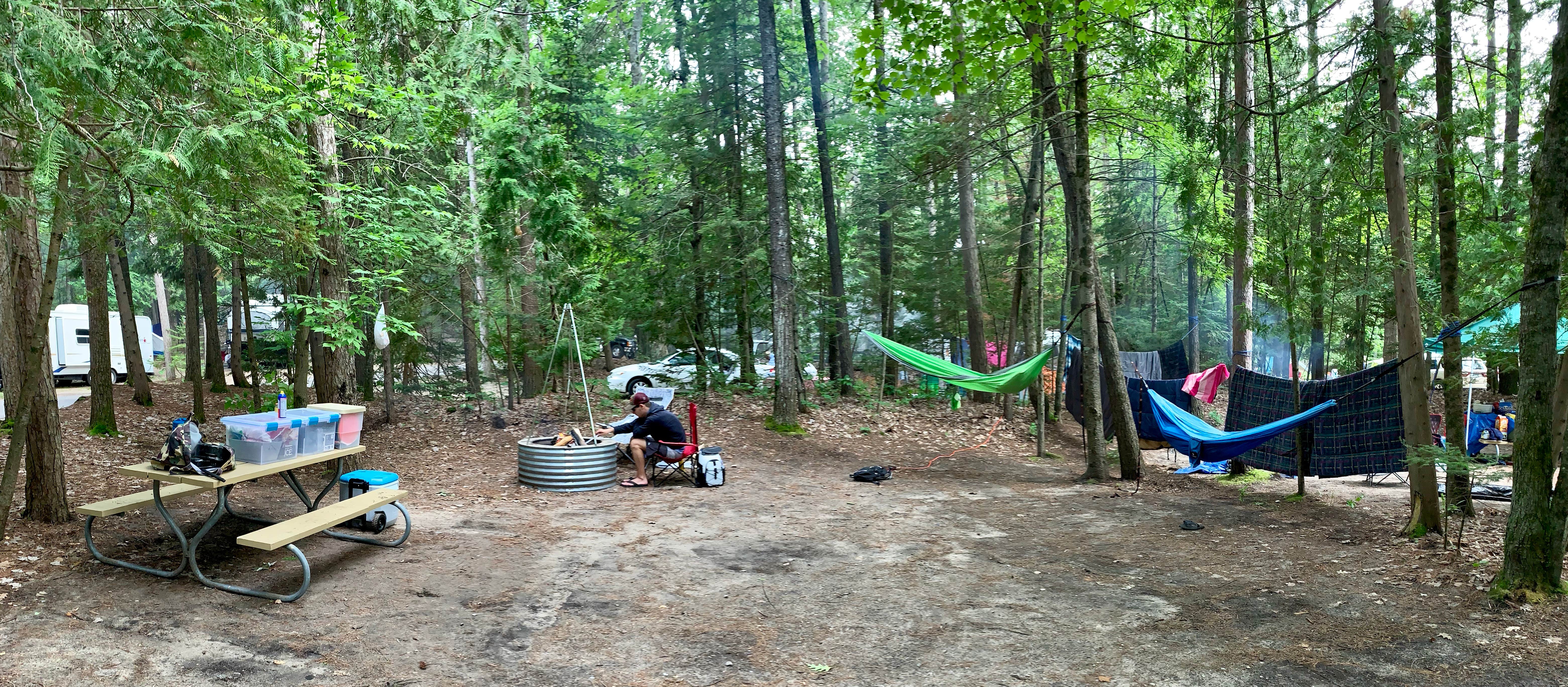 Lauren W.'s photo at Petoskey State Park Campground near Brutus, MI