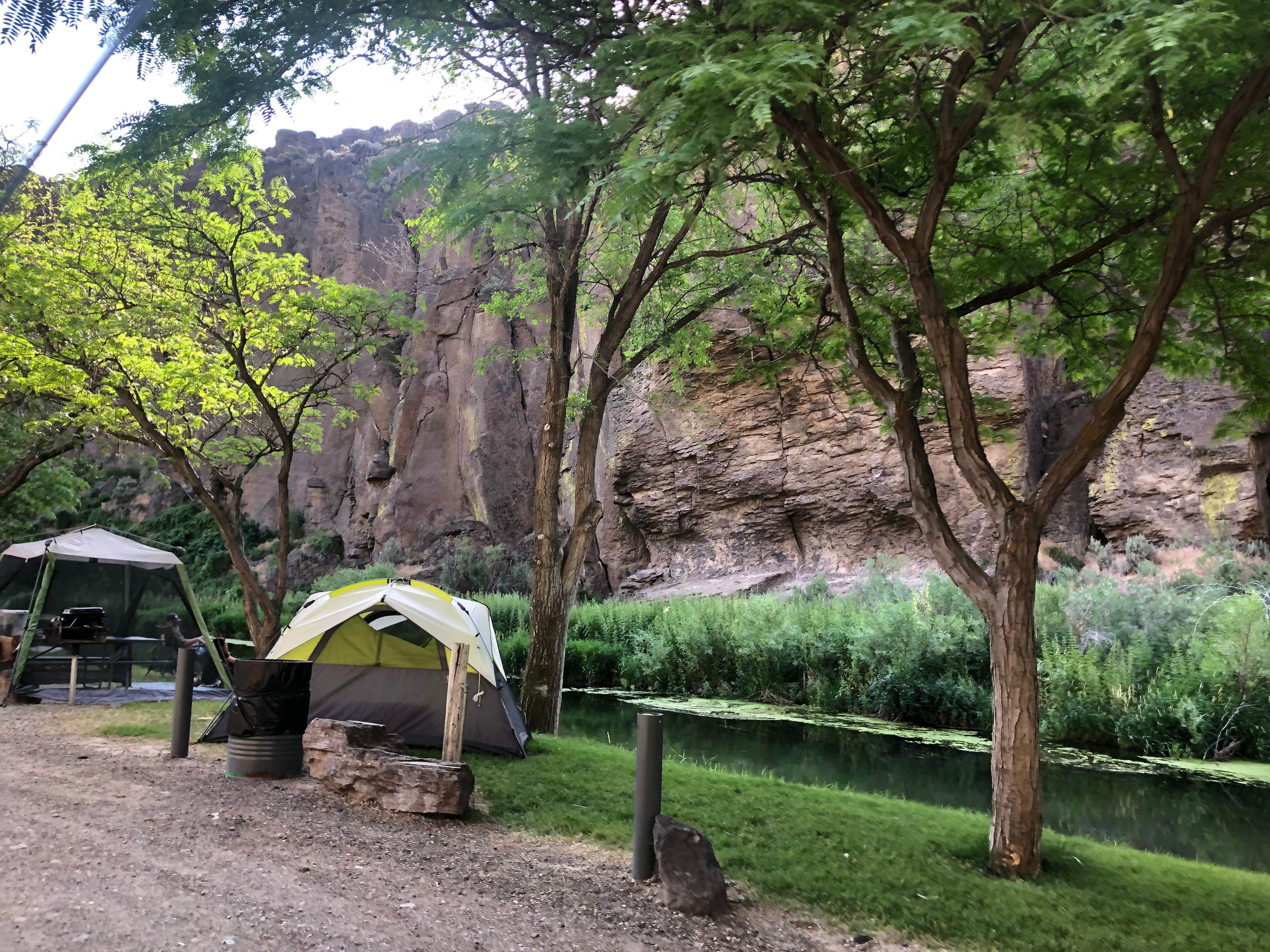 Camper-submitted photo at Balanced Rock County Park near Gooding, ID