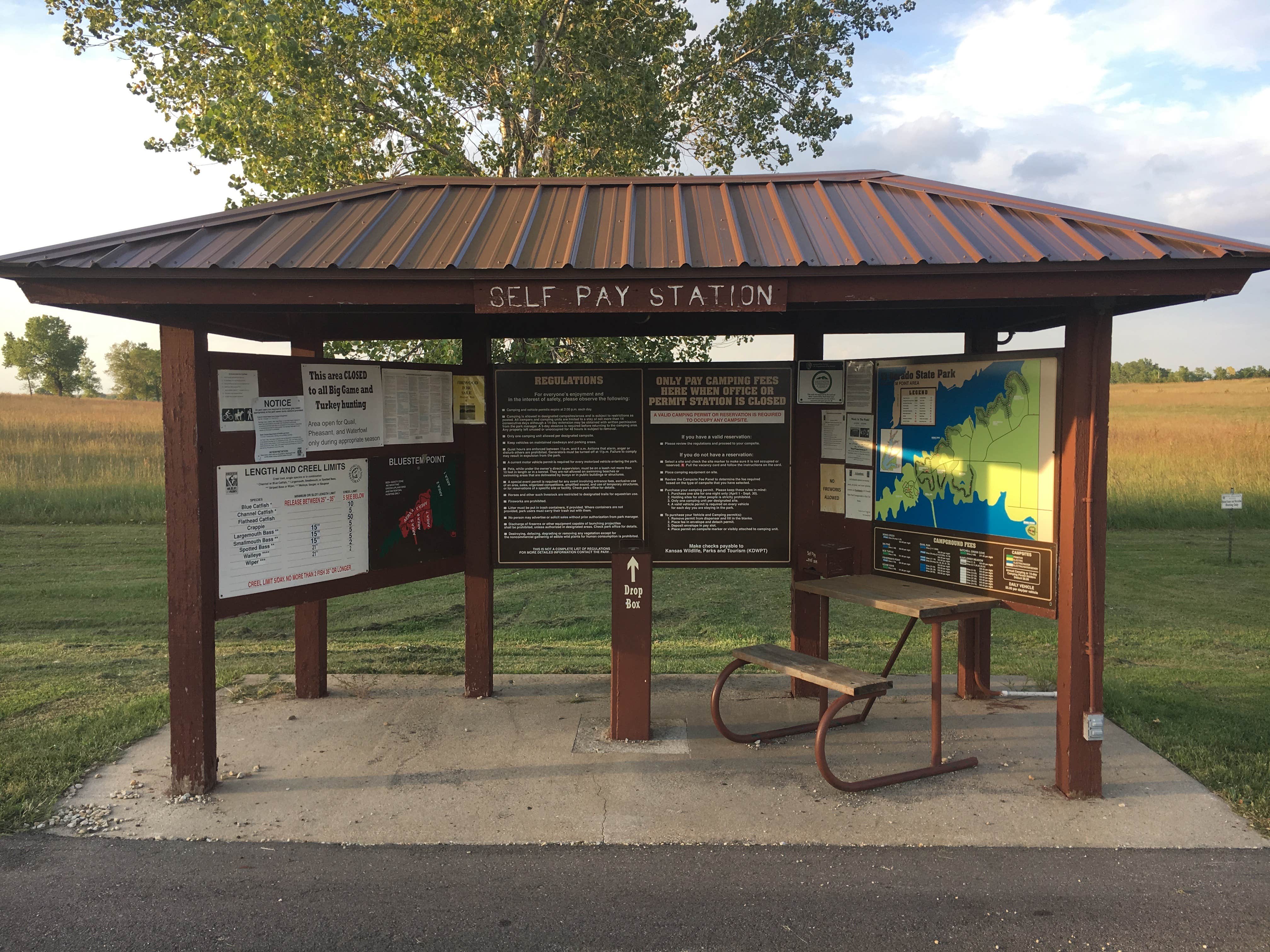 Camper submitted image from Bluestem Point Area — El Dorado State Park - 4