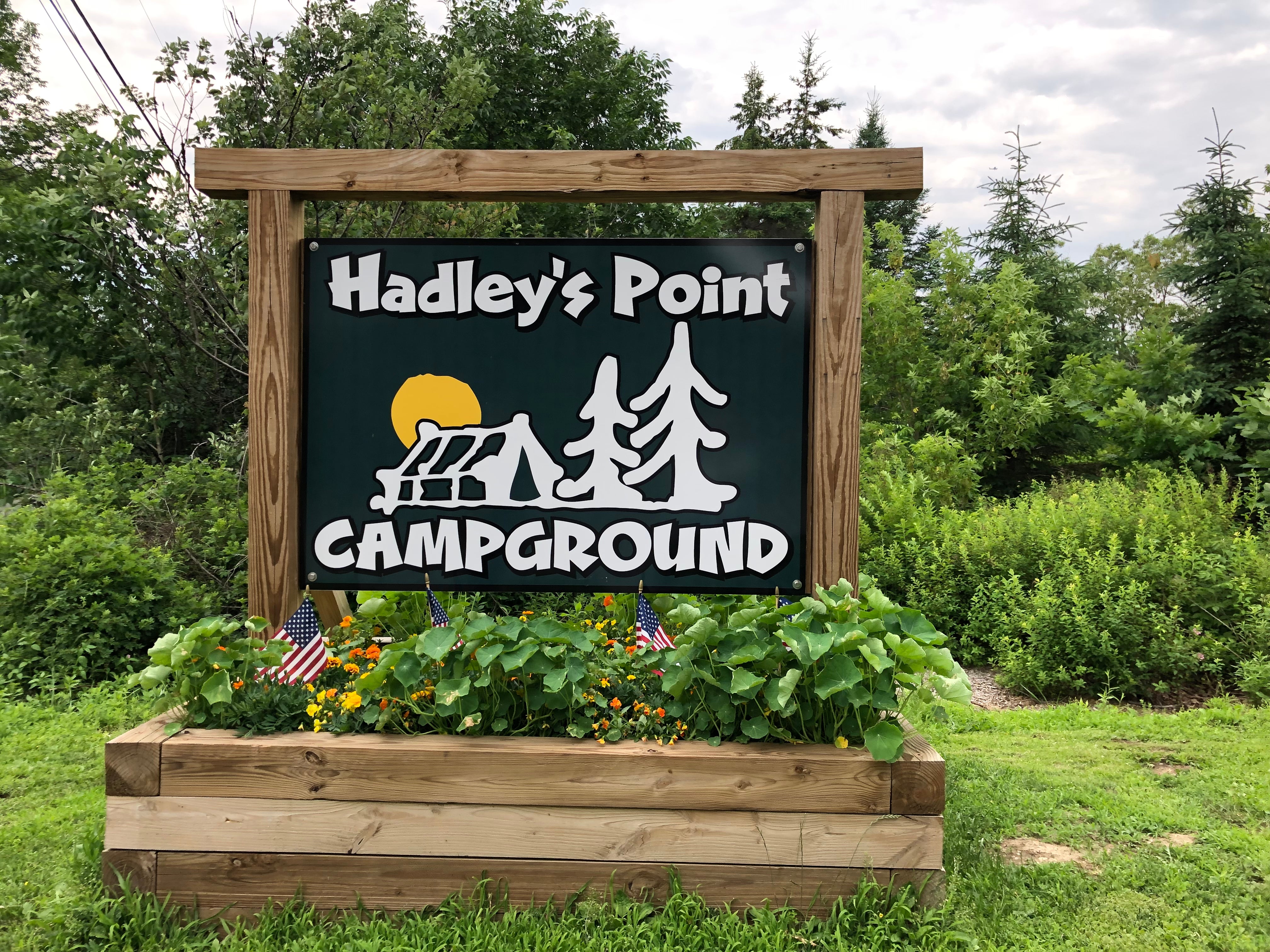 Camper submitted image from Hadley's Point Campground - 1