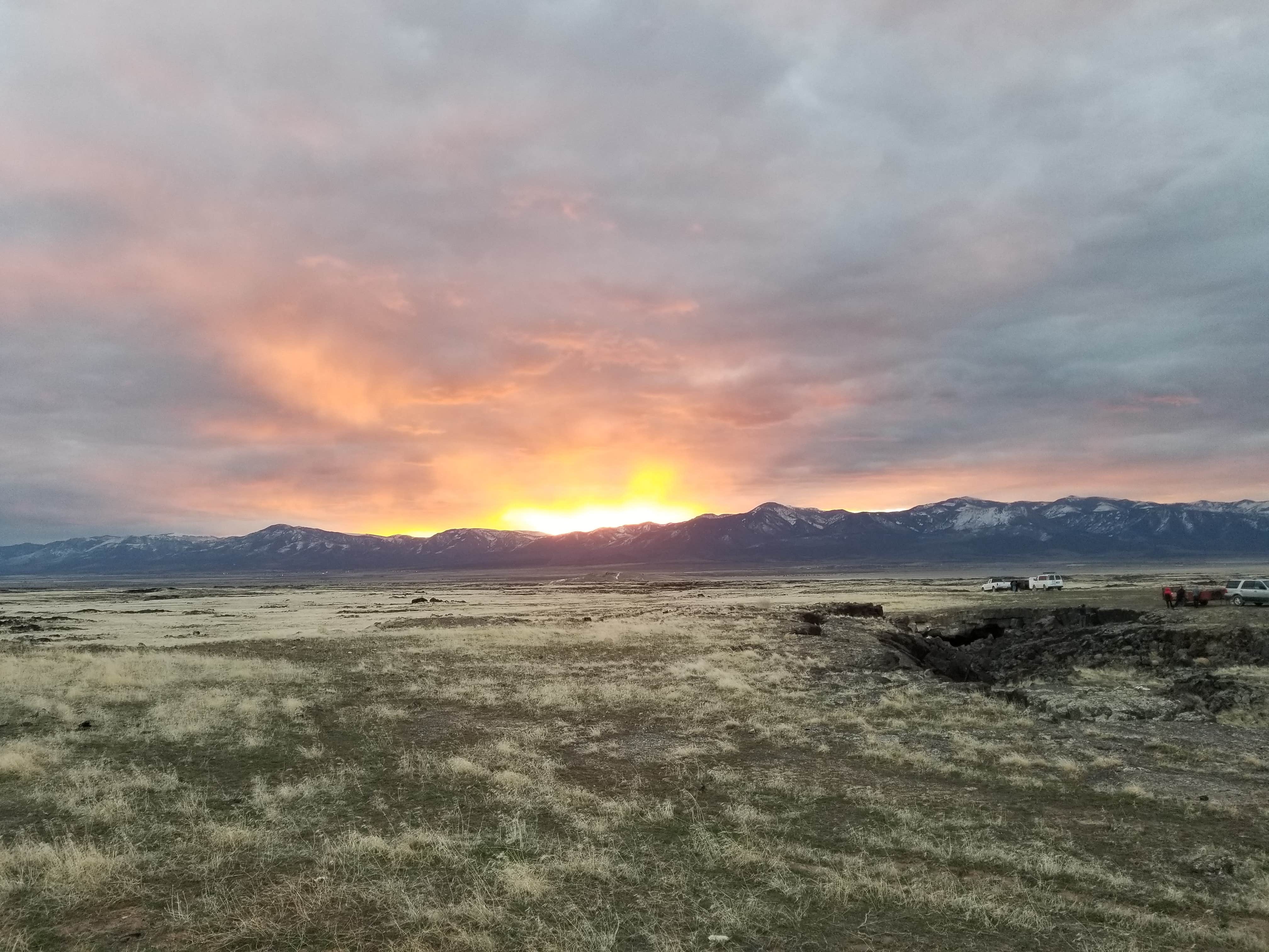 Brad B.'s photo of a dispersed camping area at Pahvant Valley Heritage Trail Dispersed near Aurora, UT