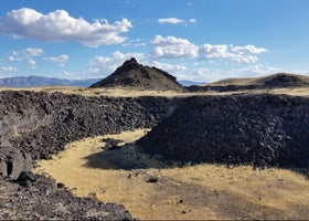 Pahvant Valley Heritage Trail includes:  Sunstone Knoll, Great Stone Face, Lace Curtain, Pahvant Butte, Devil's Curtain, Lava Tubes and Hole in the Rock.