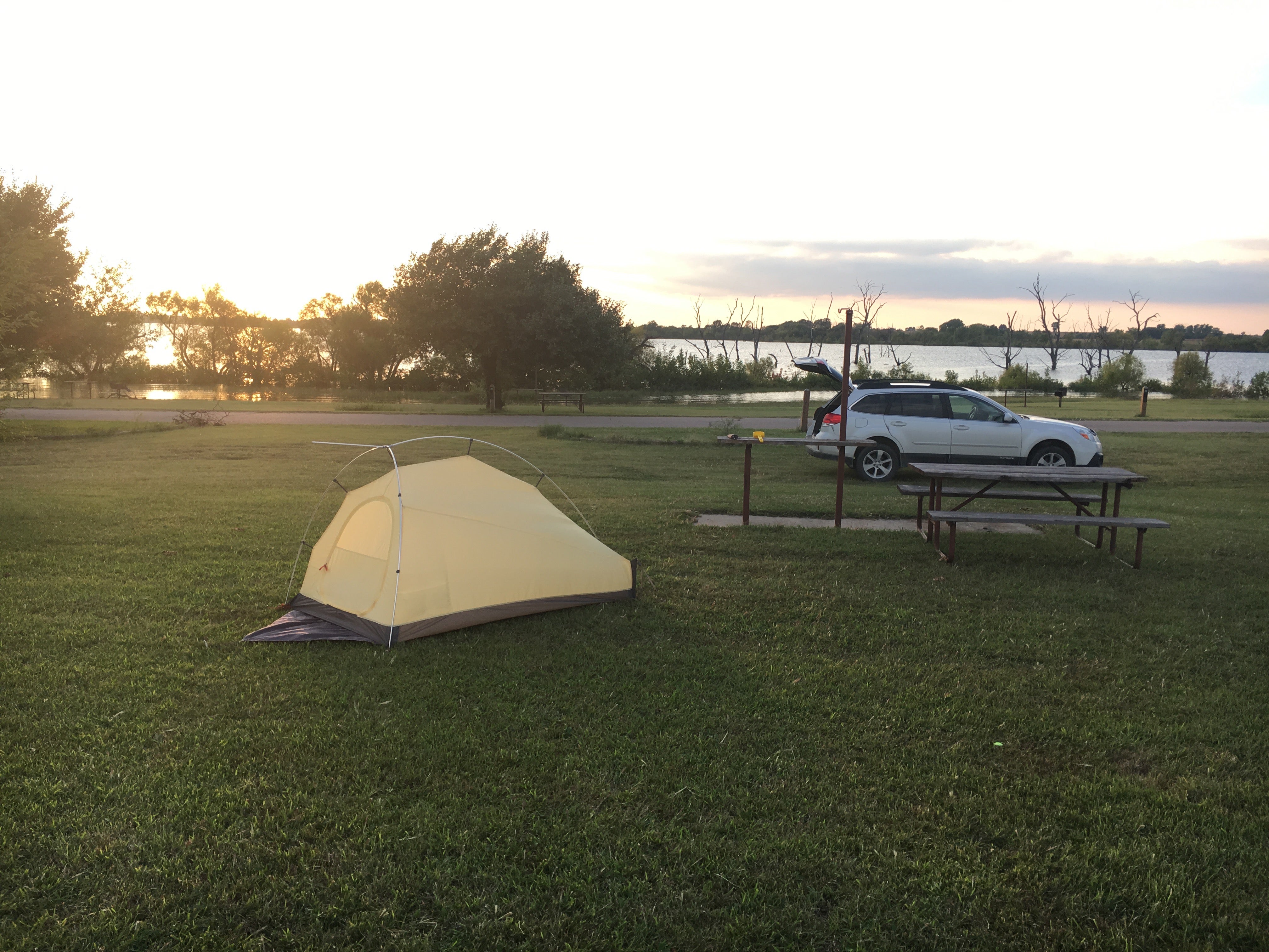 Camper submitted image from Bluestem Point Area — El Dorado State Park - 4