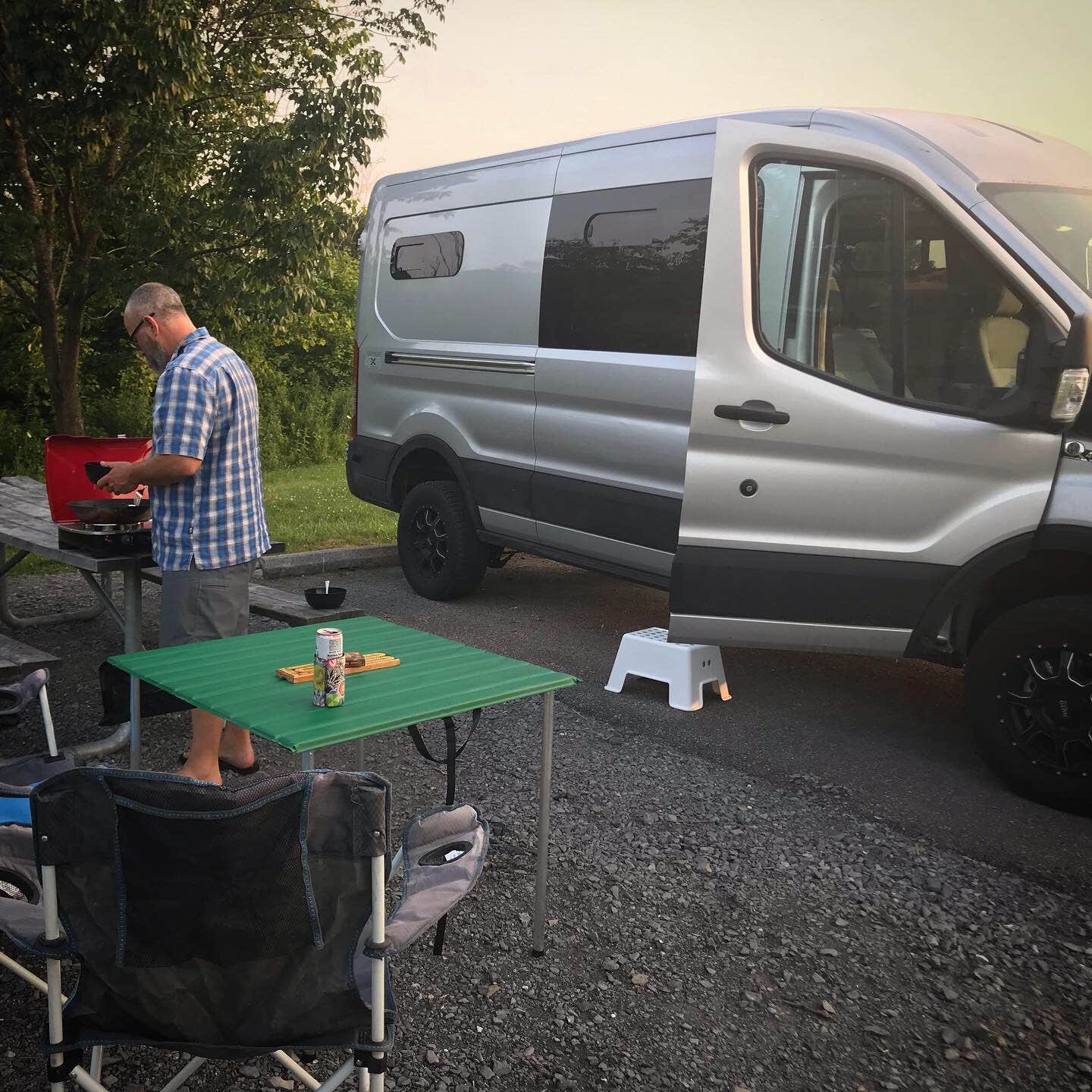 Tiff H.'s photo of rv camping at Primitive Camping Area — Bald Eagle State Park near Cammal, PA
