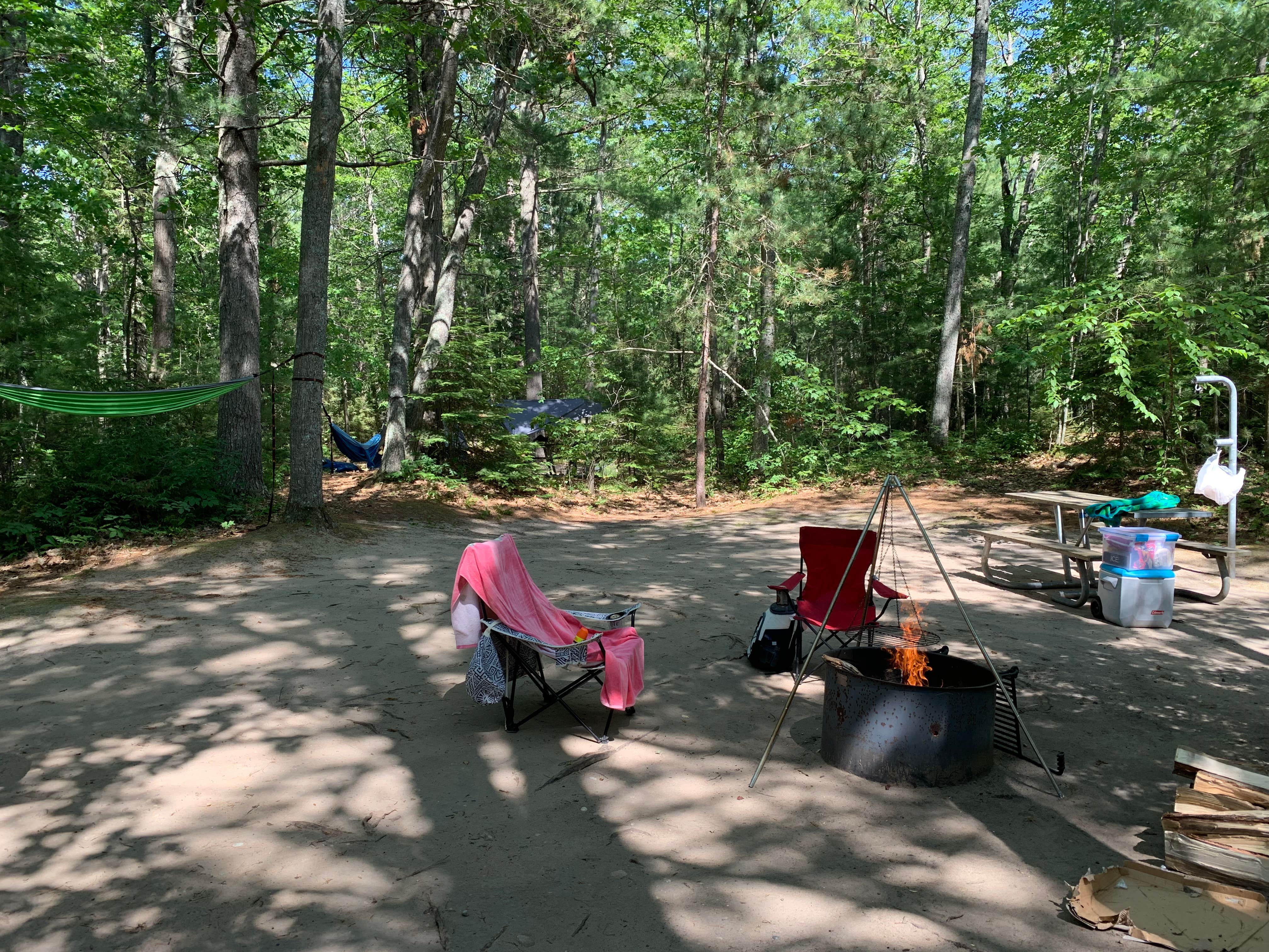 Camper-submitted photo at Bay View (Hiawatha National Forest, MI) near Eckerman, MI