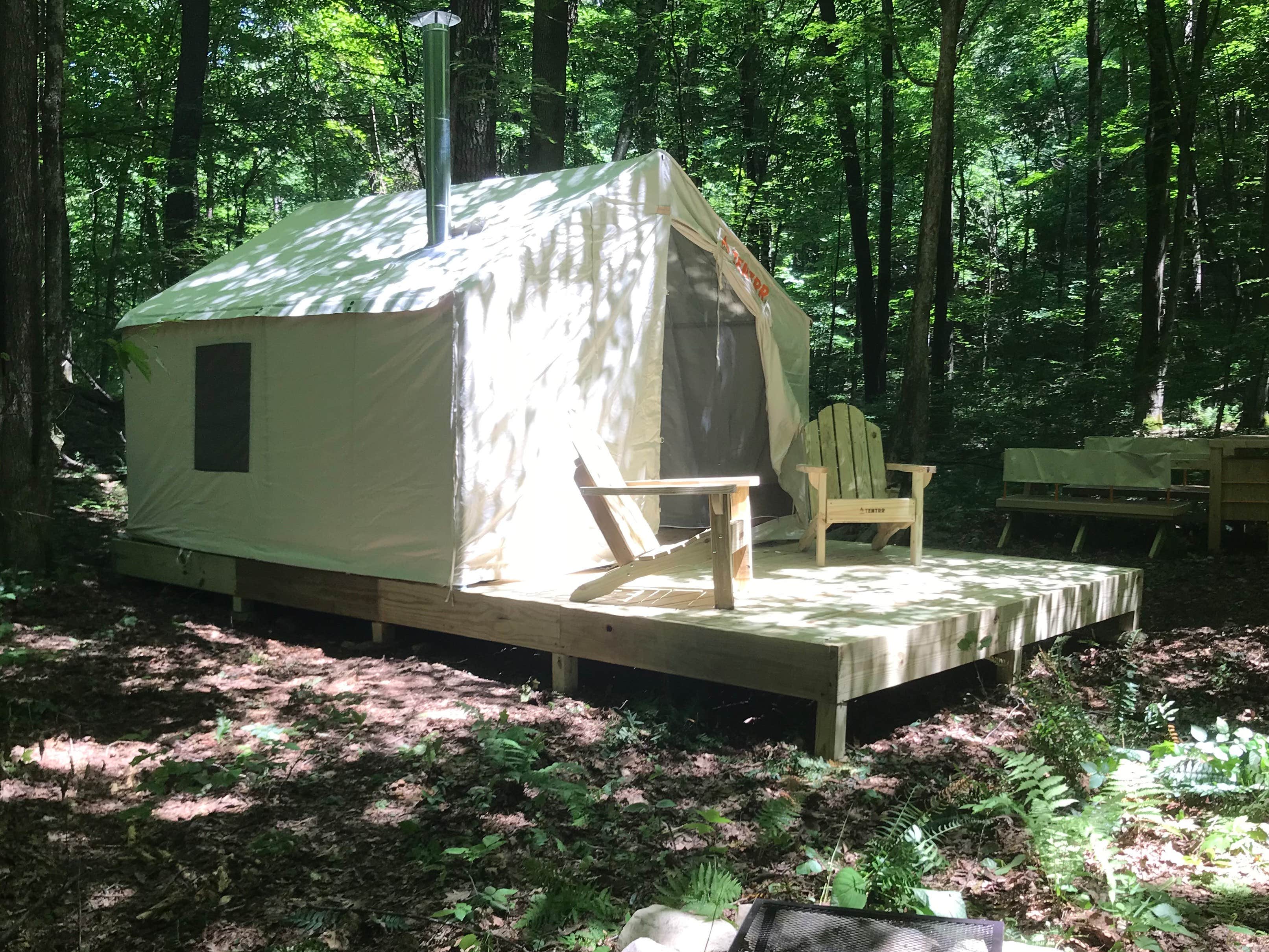 The Dyrt's photo at The Lodge's Campsite near West Stockbridge, MA