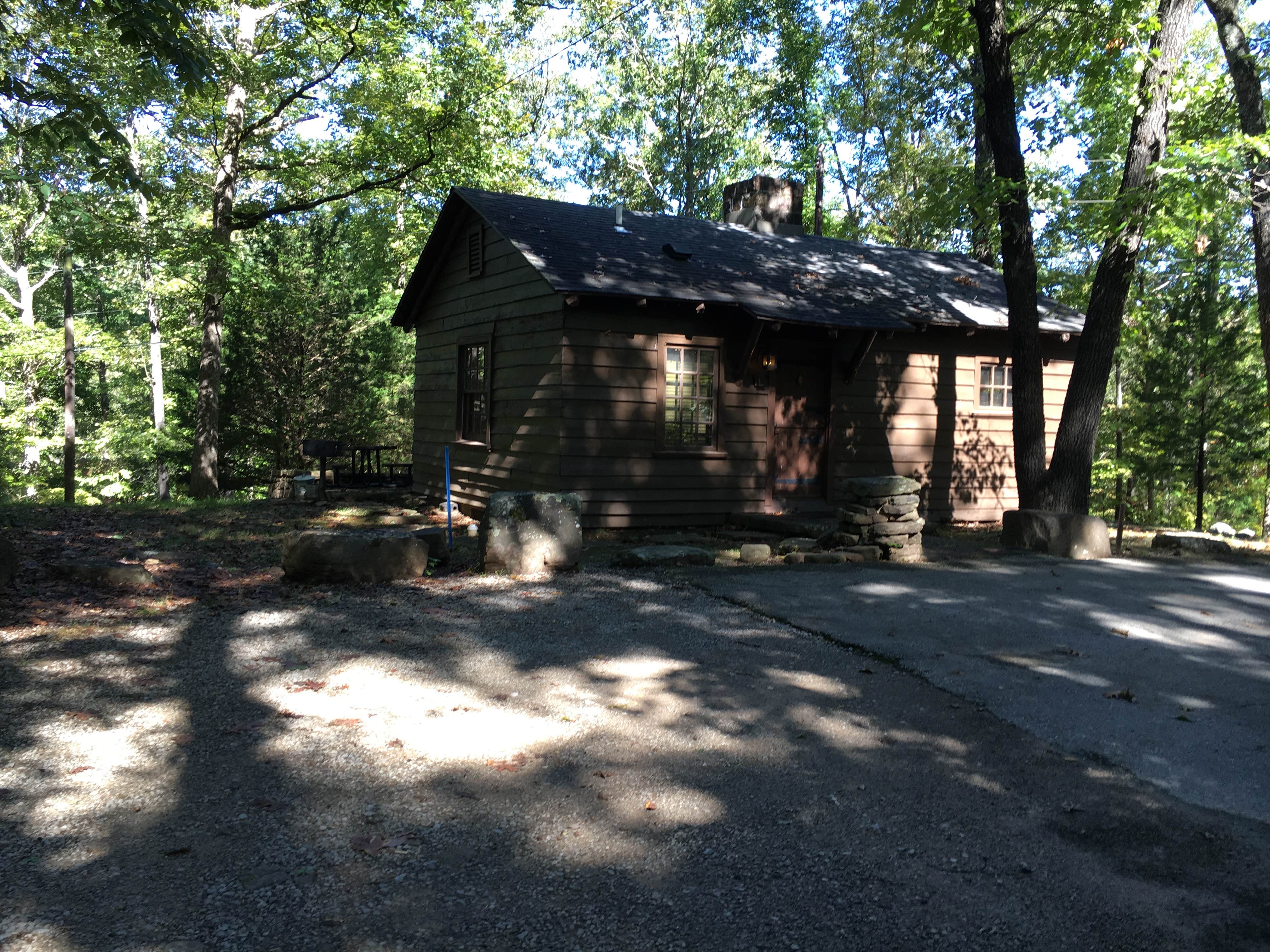 Matt S.'s photo of a cabin at Devil's Den State Park Campground near Ozark, AR