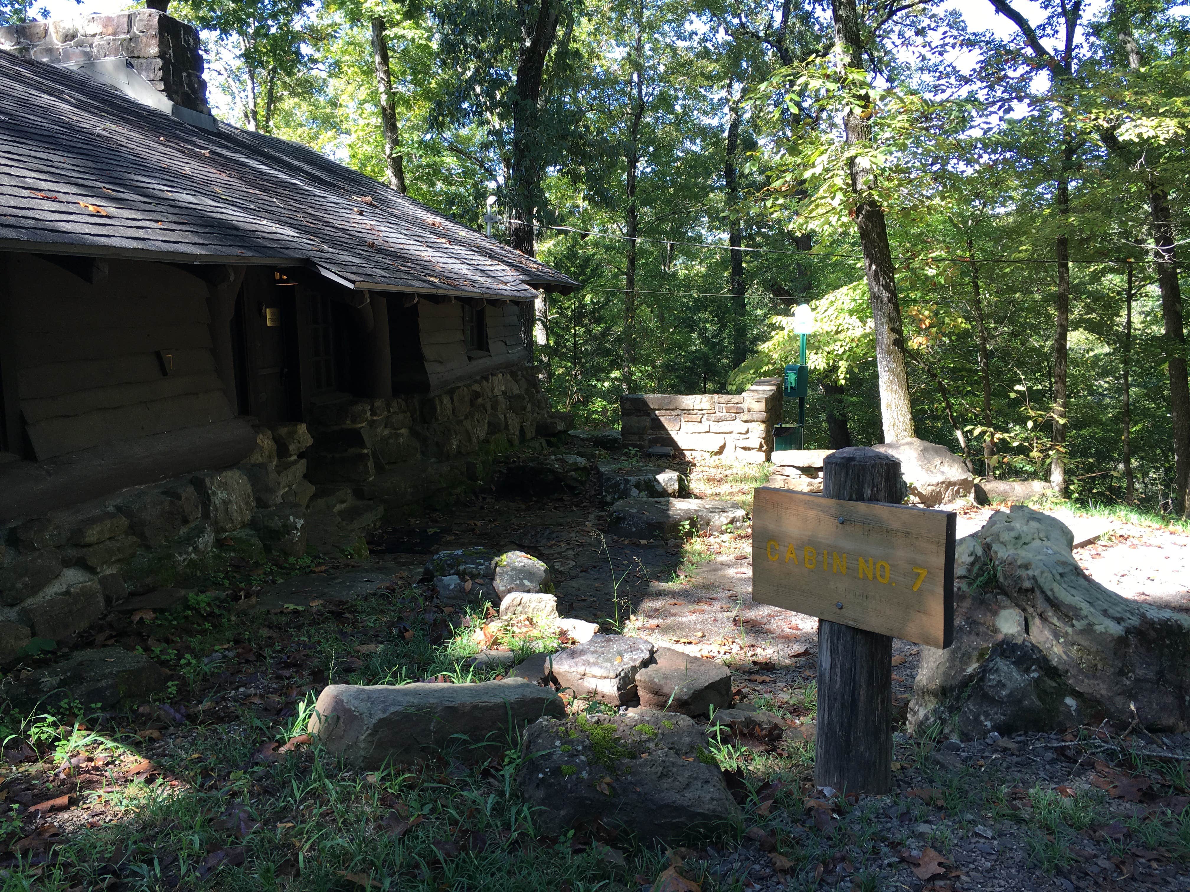 Matt S.'s photo of a cabin at Devil's Den State Park Campground near Watts, OK
