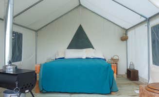 The Dyrt's photo of glamping accommodations at Mountain Bliss Campsite near Jeffersonville, NY