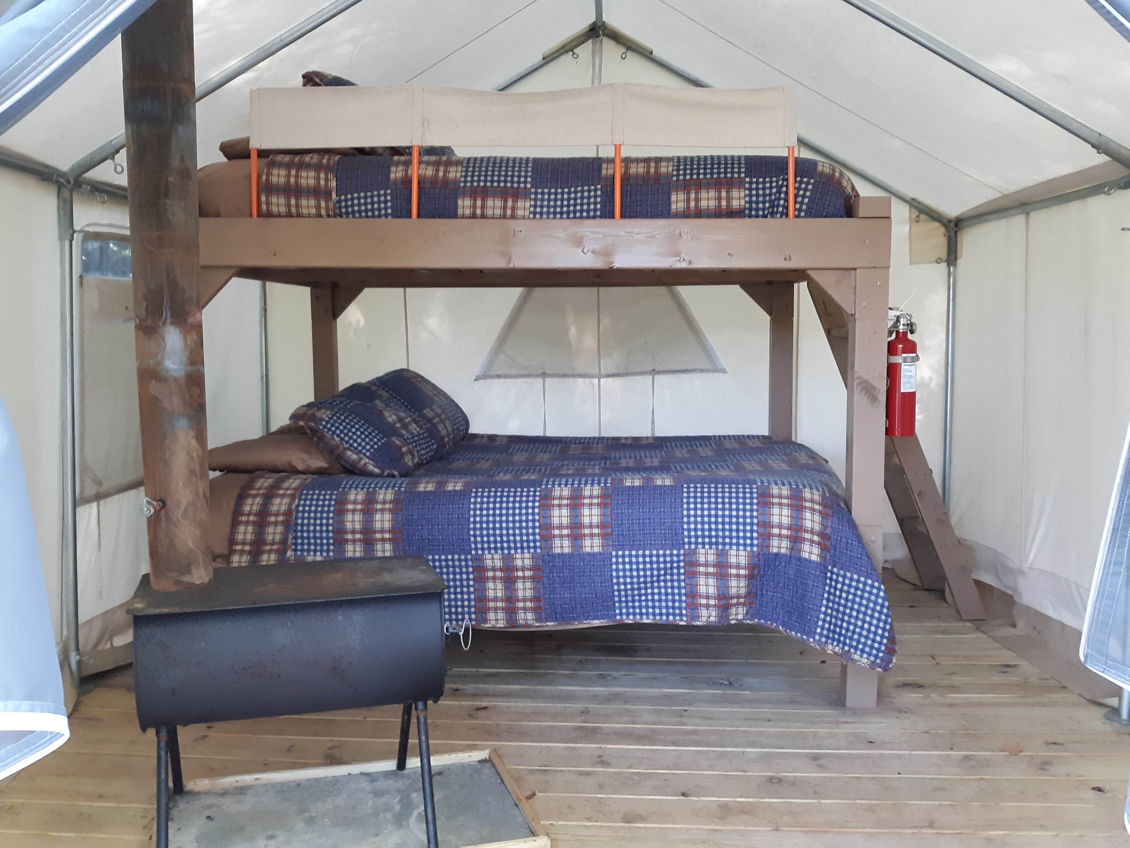 The Dyrt's photo of glamping accommodations at Retreat on the Crooked River near Rumford, ME