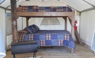 The Dyrt's photo of glamping accommodations at Retreat on the Crooked River near North Turner, ME