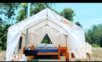 The Dyrt's photo of tent camping at Tideside Tentrr near St. George, ME