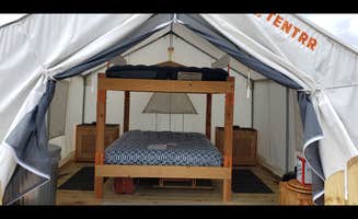 The Dyrt's photo of glamping accommodations at Dutch Hill near Blodgett Mills, NY