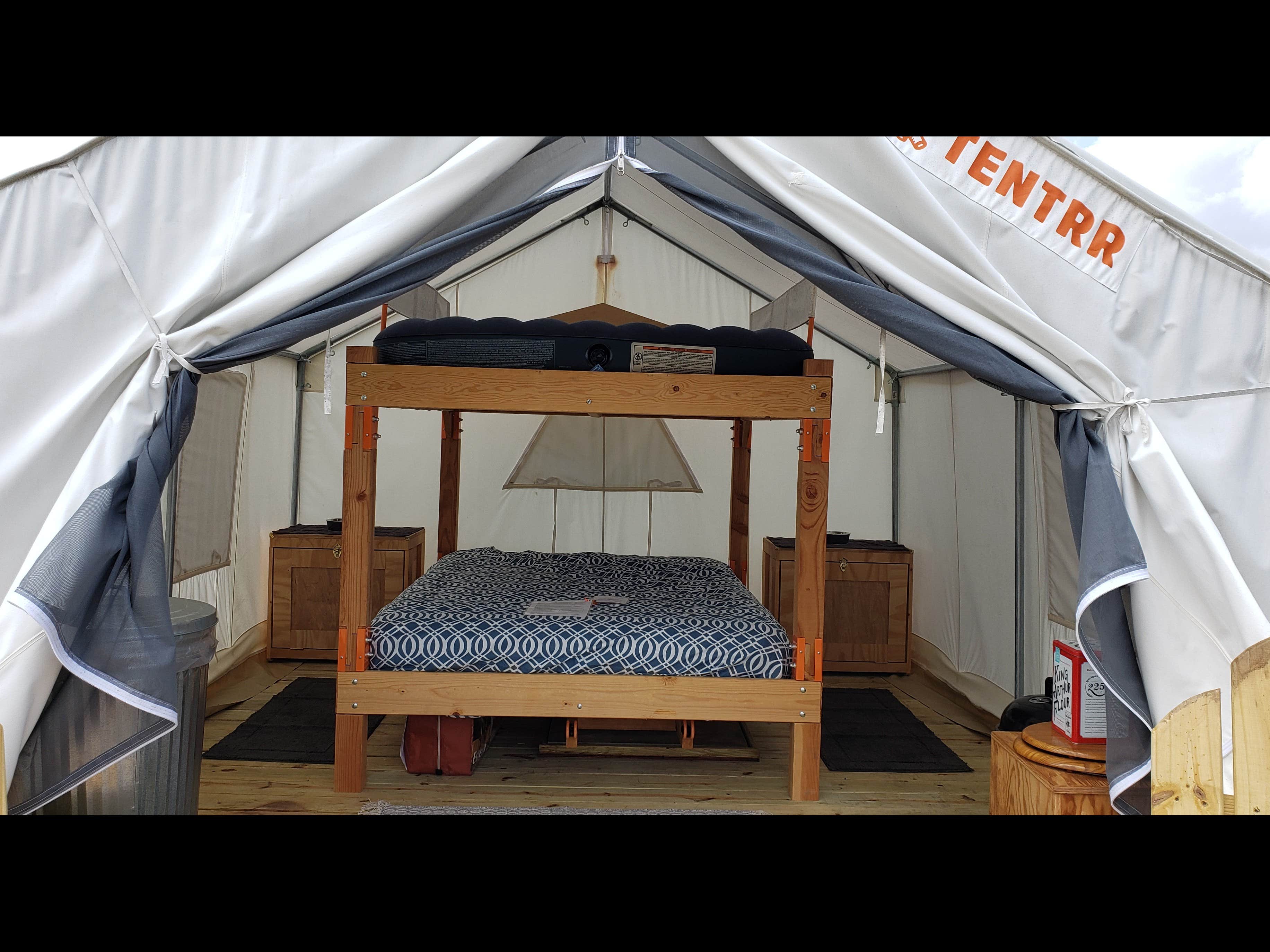 The Dyrt's photo of glamping accommodations at Dutch Hill near Owego, NY