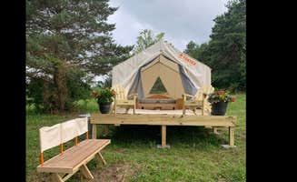 The Dyrt's photo at A Hilltop View near Dale, NY