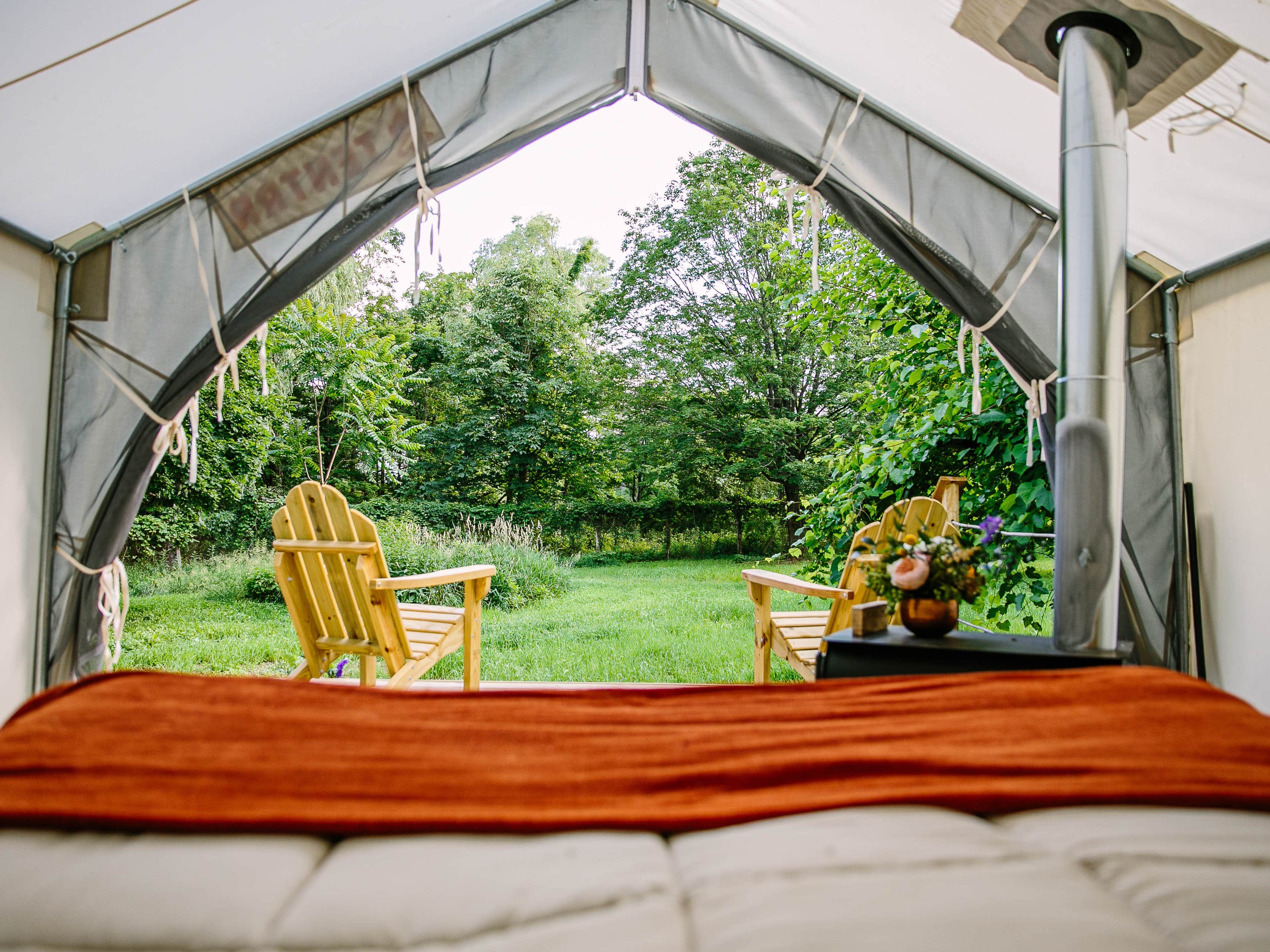 The Dyrt's photo of glamping accommodations at Abandoned Zoo: Fido's Vineyard near Round Top, NY