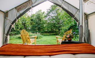 The Dyrt's photo of glamping accommodations at Abandoned Zoo: Fido's Vineyard near Coeymans, NY