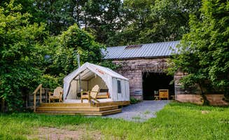 The Dyrt's photo of glamping accommodations at Abandoned Zoo: Fido's Vineyard near Round Top, NY