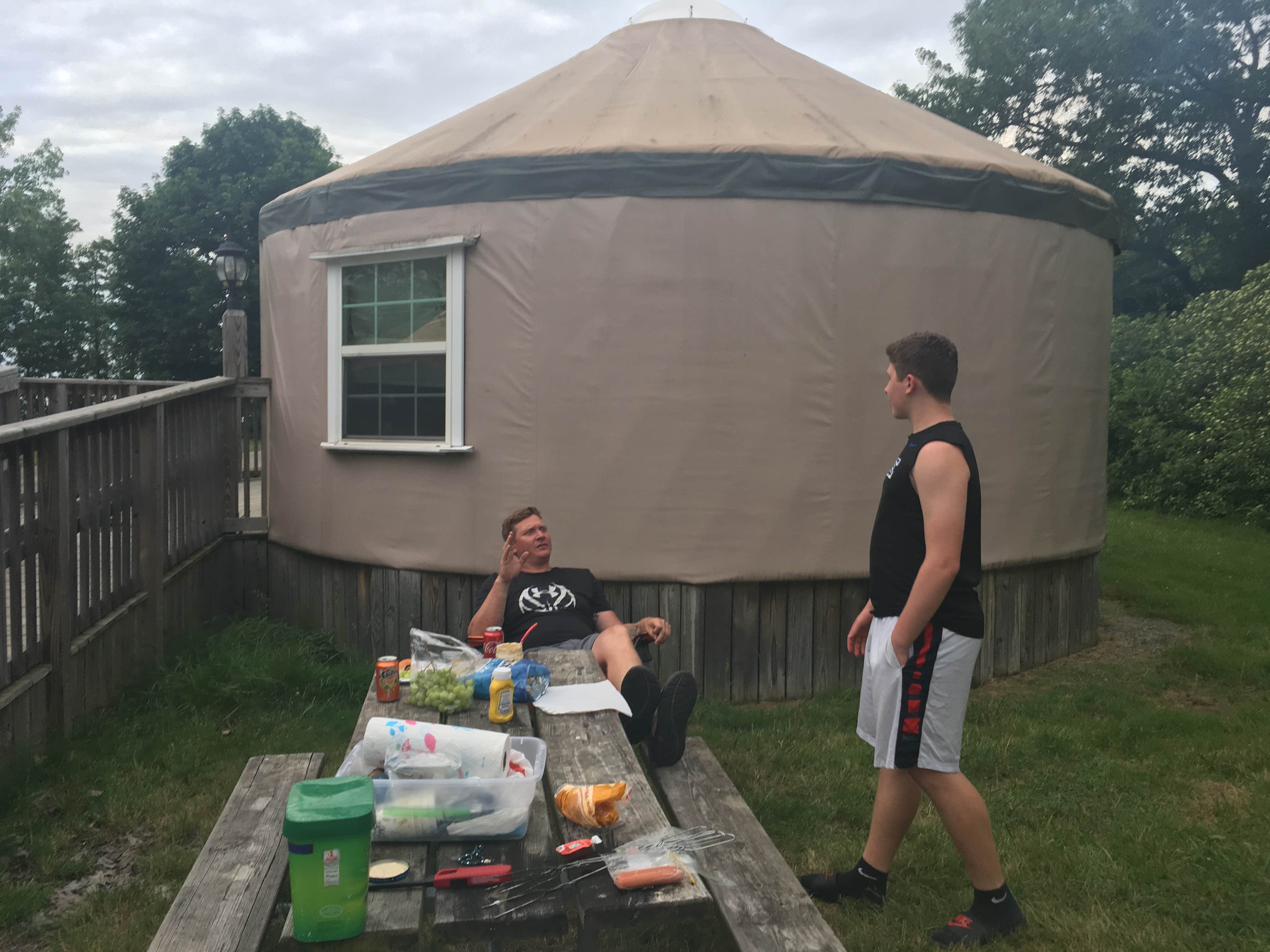 Stephanie S.'s photo at Four Mile Creek State Park Campground near Ransomville, NY