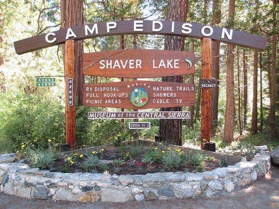 Camper-submitted photo at Camp Edison near Big Creek, CA