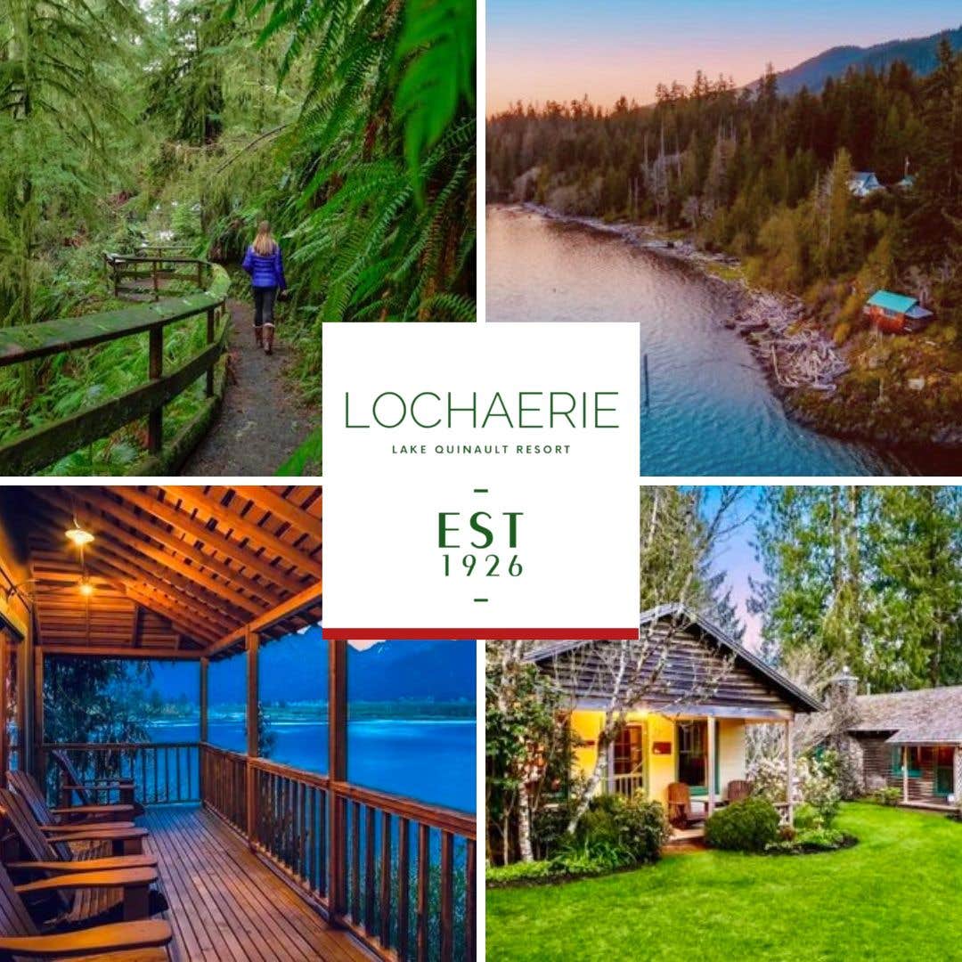 Camping near Three Lakes — Olympic National Park: Lochaerie Resort, Quinault, Washington