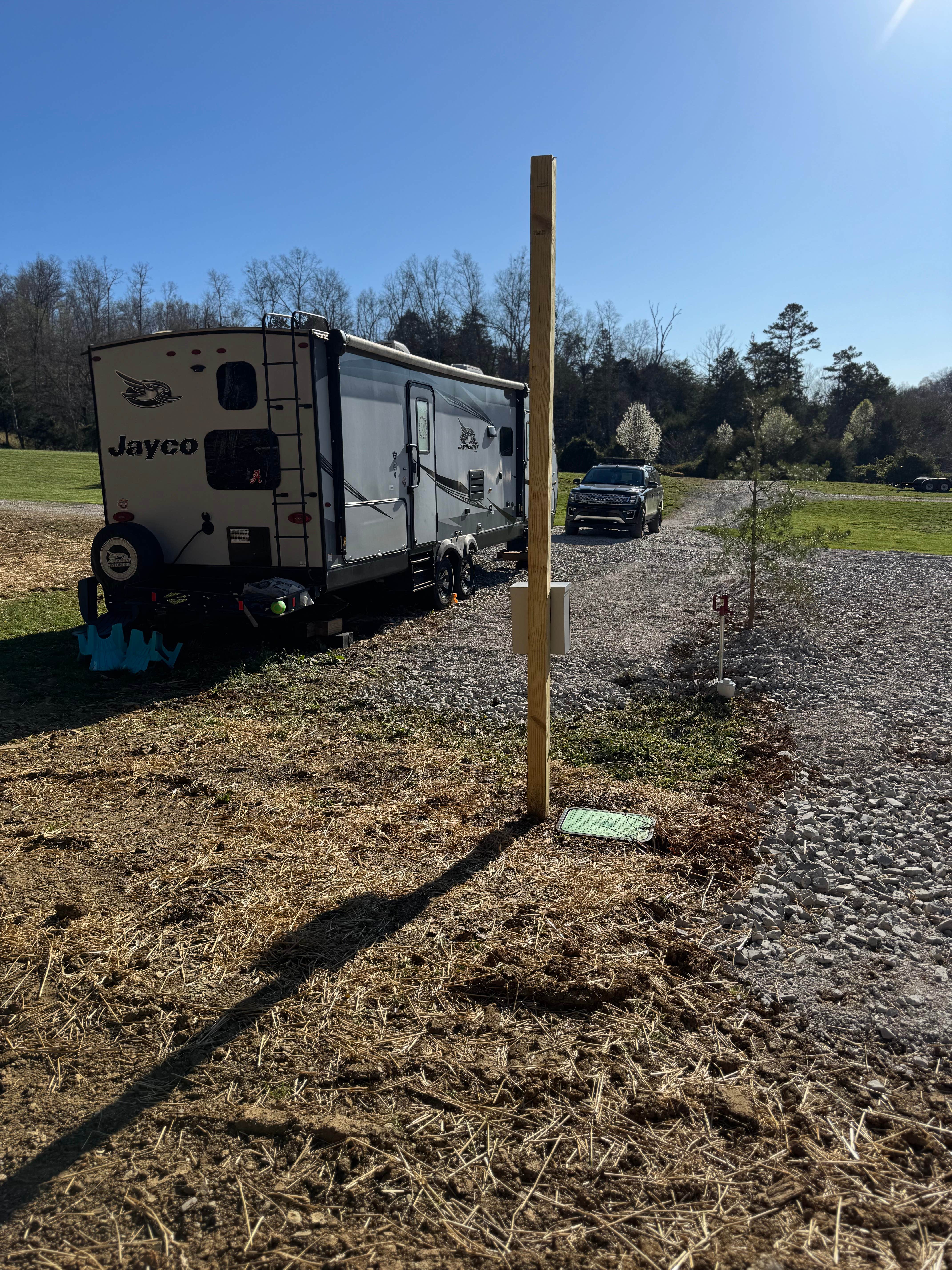 Lisa K.'s photo of rv camping at RV Lots at Valley Bluff near La Follette, TN