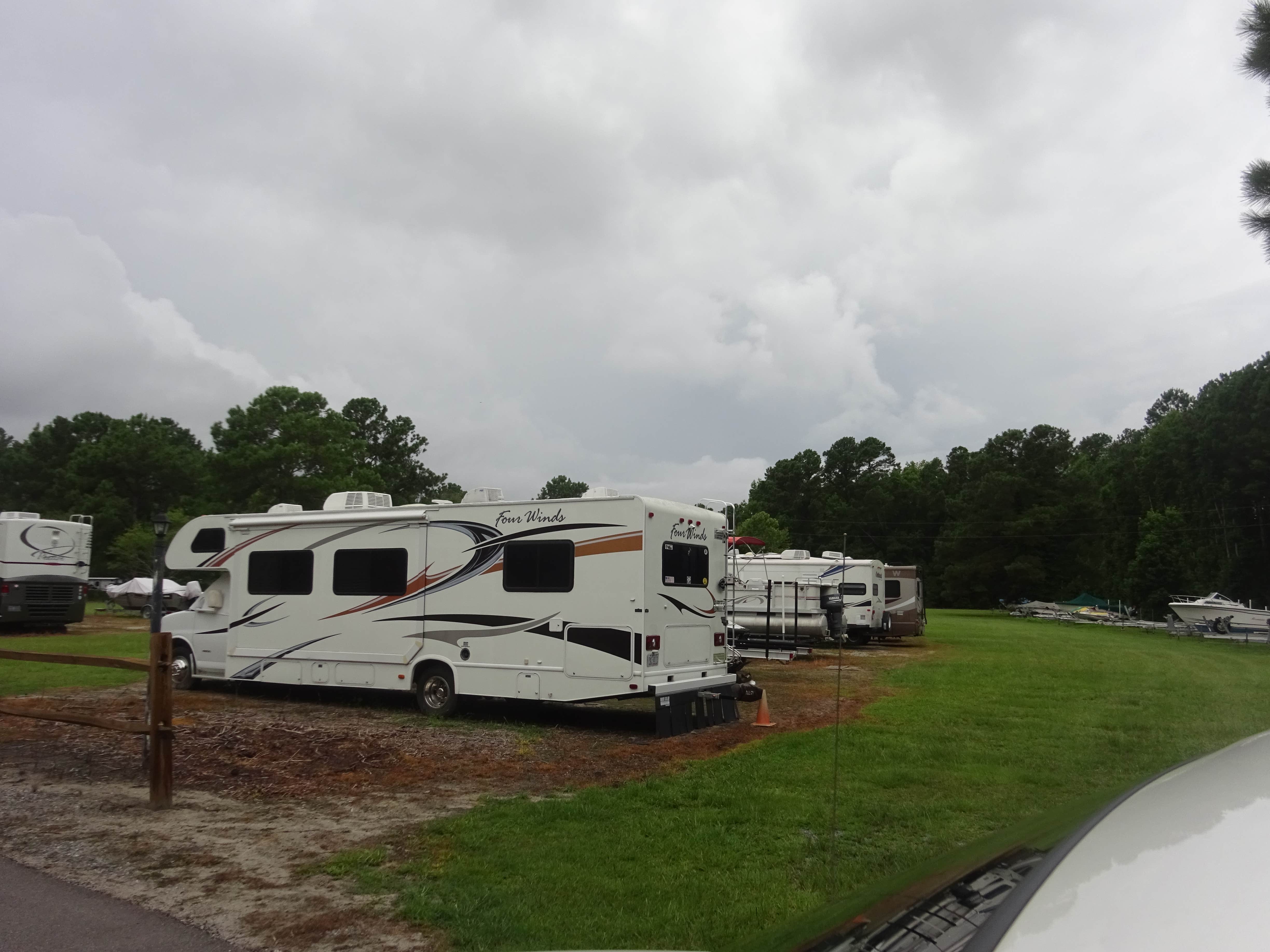 Kirsten J.'s photo of rv camping at Wishing Well near Oak Island, NC