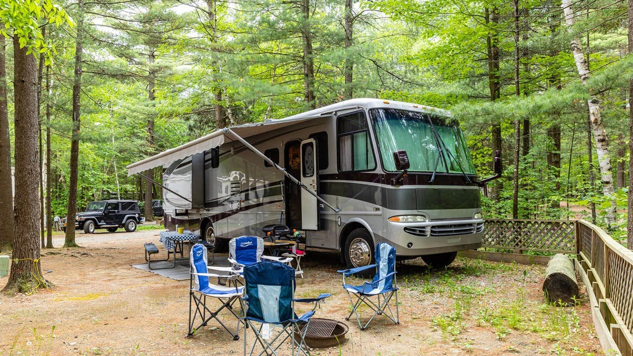 Jennifer's photo of rv camping at Camp Whiteface Mountain near Bloomingdale, NY