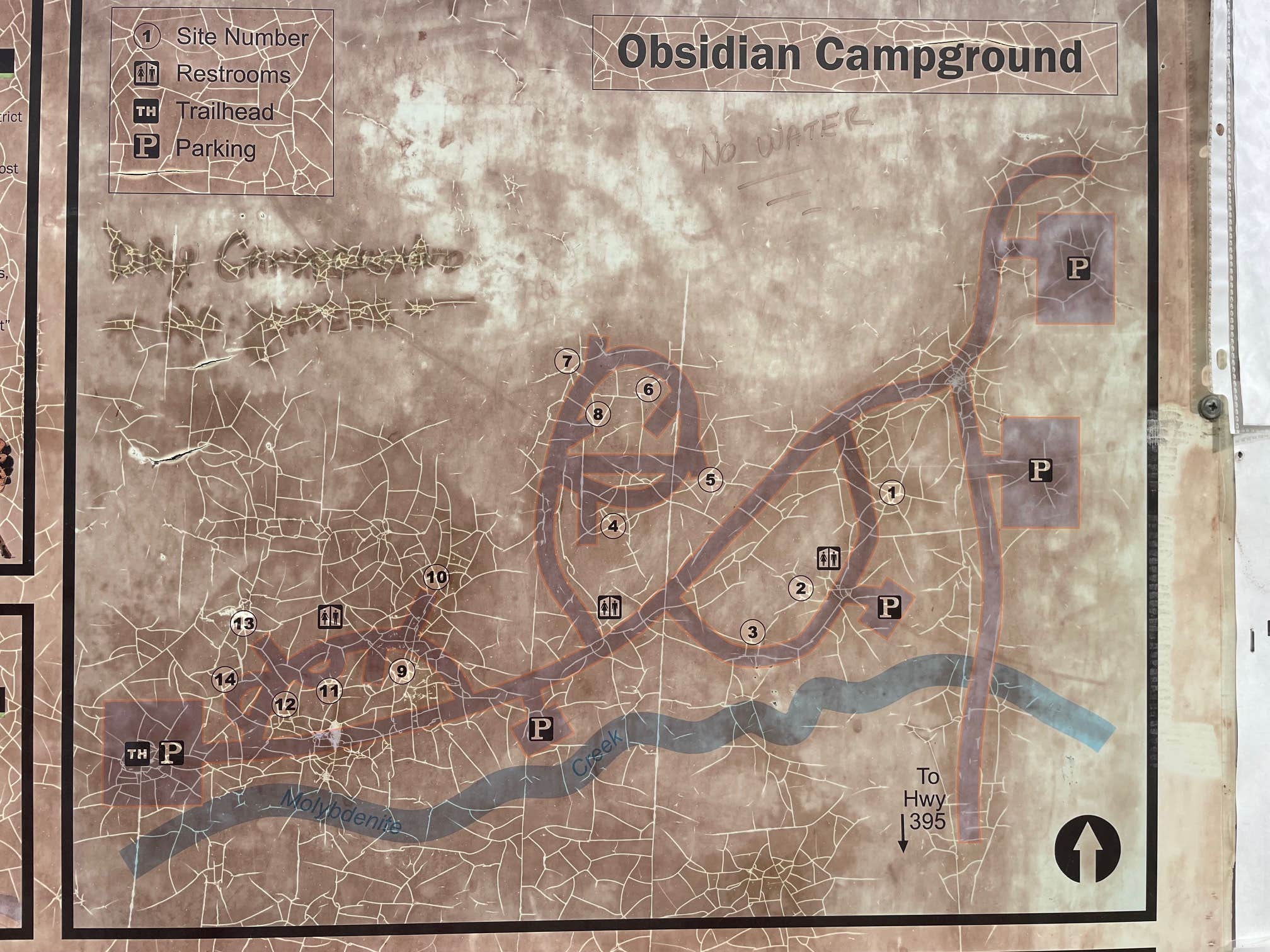 Camper submitted image from Obsidian Creek on Little Walker Road - 4