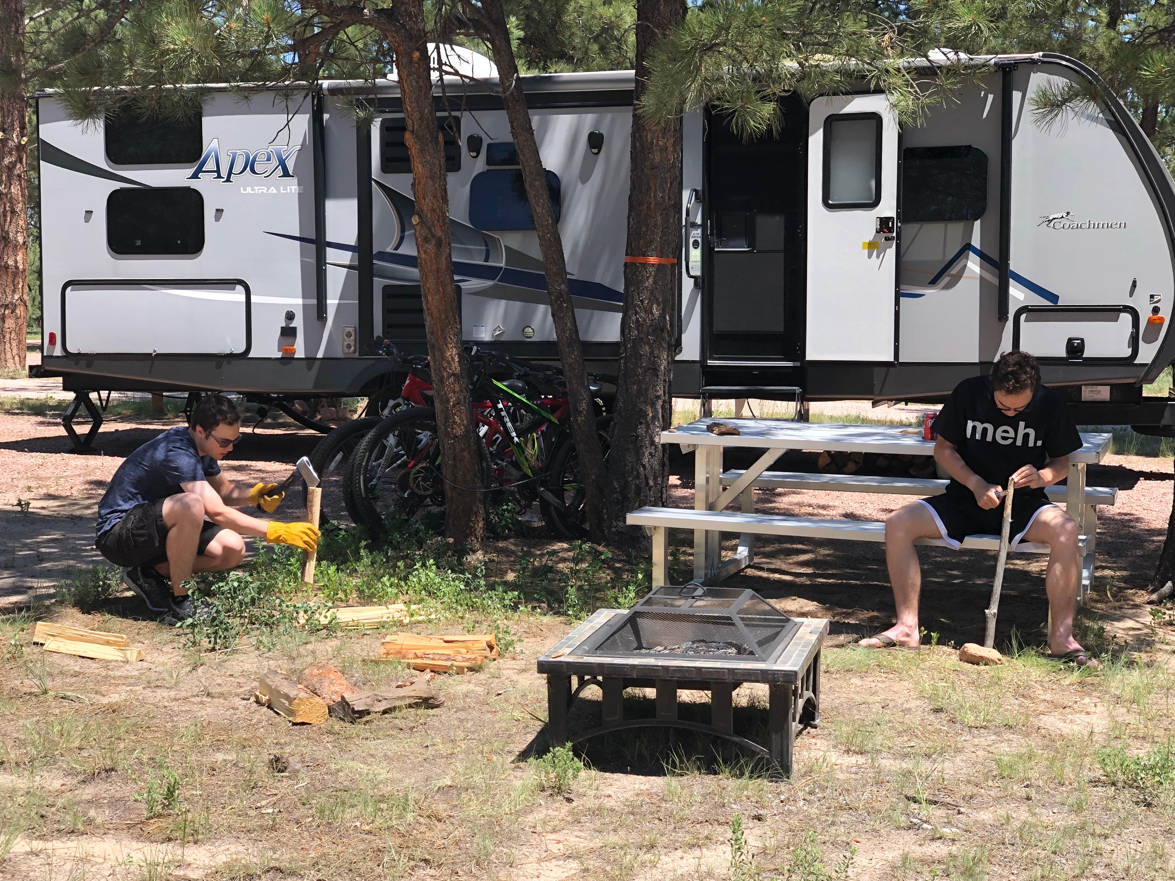Camper-submitted photo at Peregrine Pines FamCamp near Palmer Lake, CO