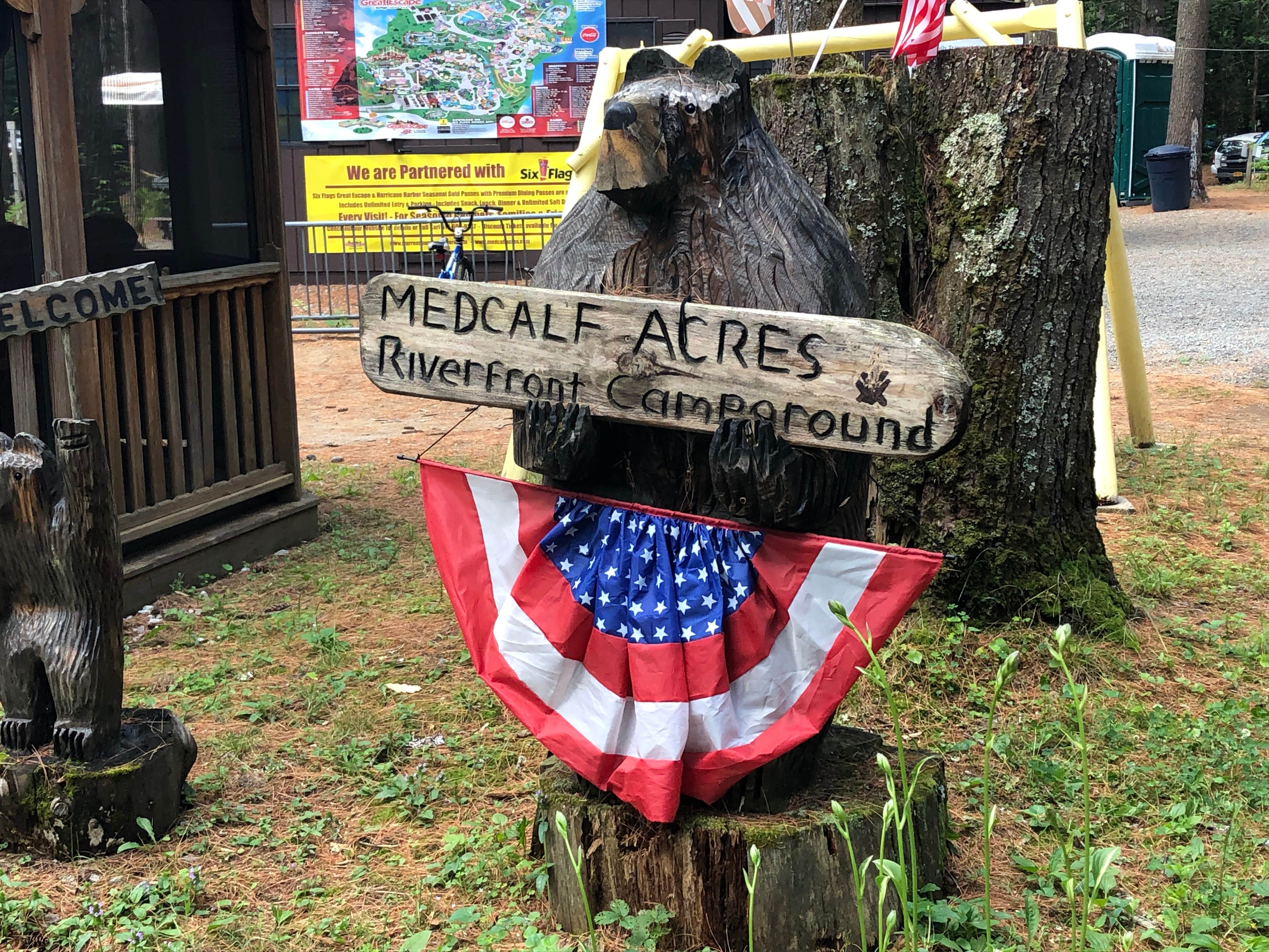 Camper-submitted photo at Medcalf Acres Riverfront Campground near Paradox, NY