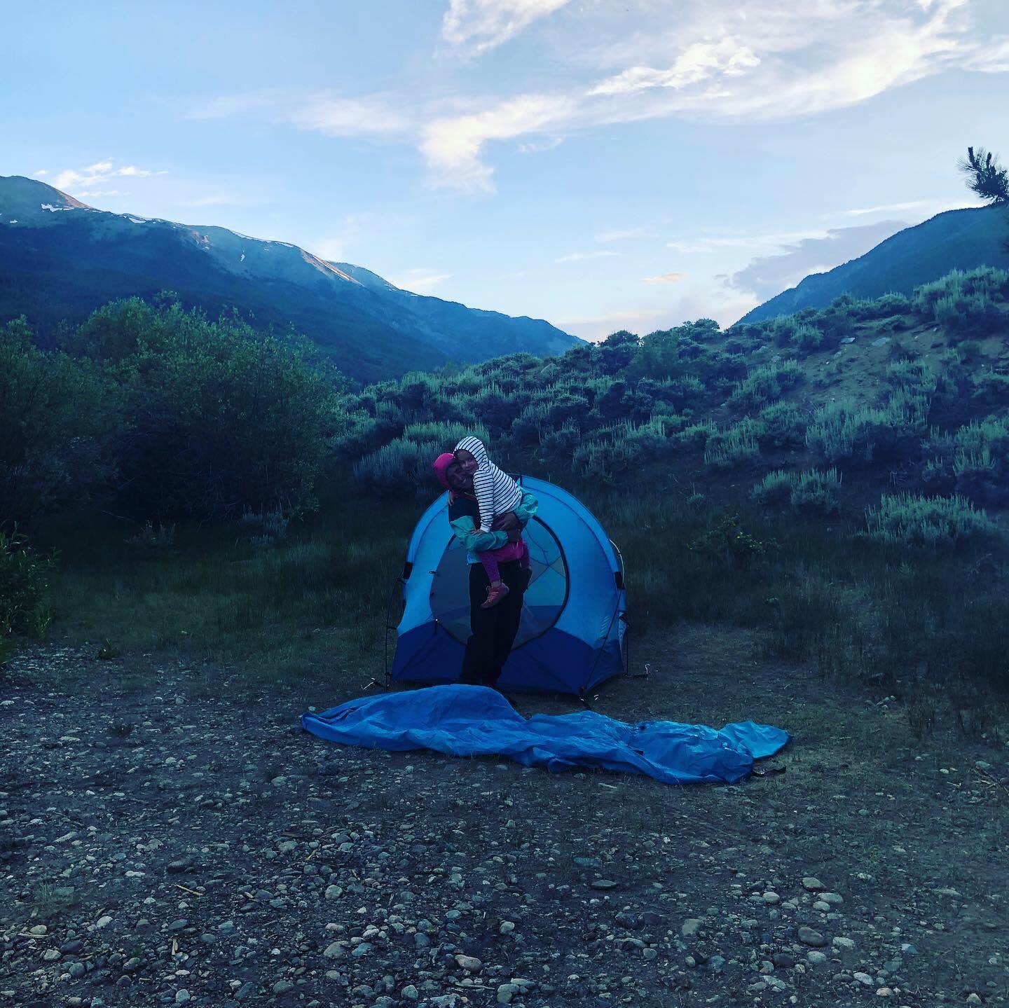 Camper-submitted photo at Clear Creek Reservoir near Basalt, CO