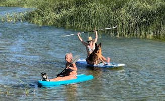 Lake O.'s photo of camping with pets at Lake Olancha RV Park & Campground / Westside of Death Valley near Death Valley National Park
