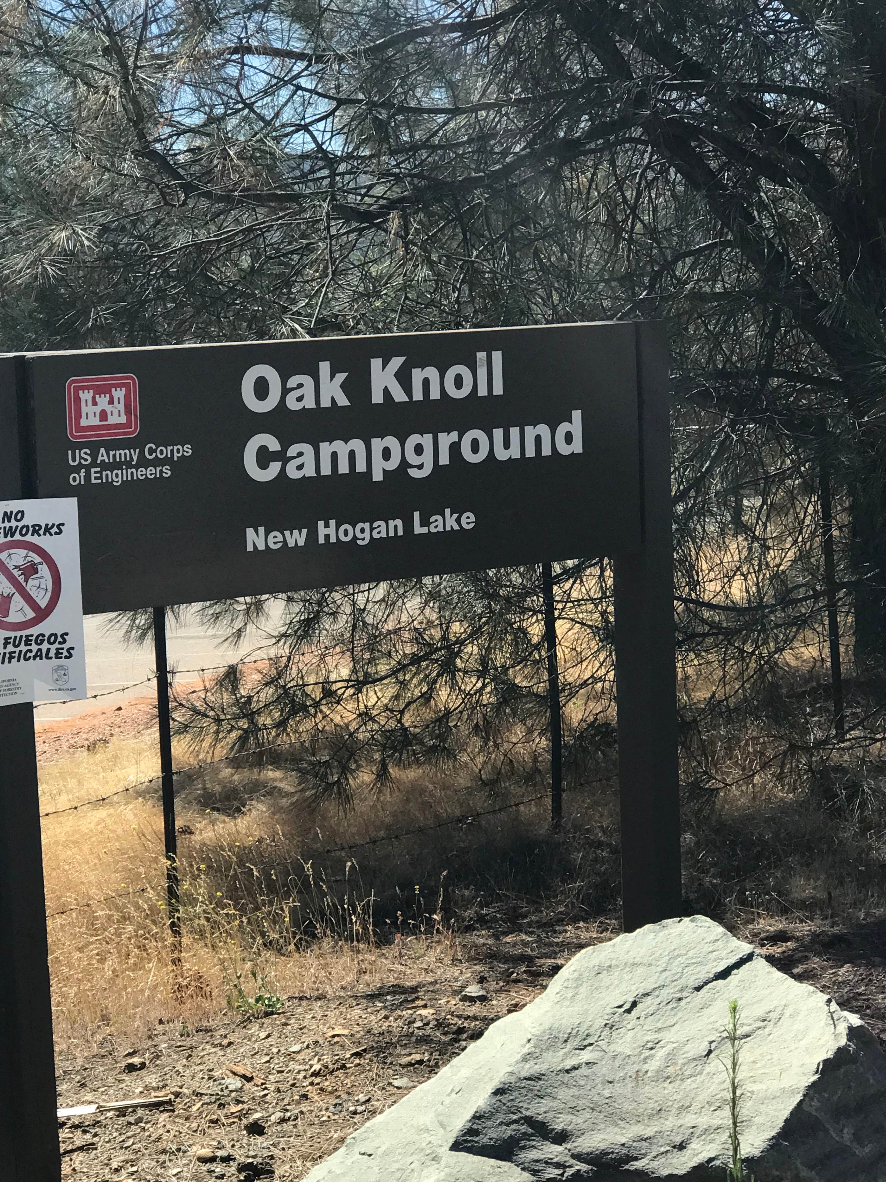 Camper-submitted photo at COE New Hogan Lake Coyote Point Campground near New Hogan Lake