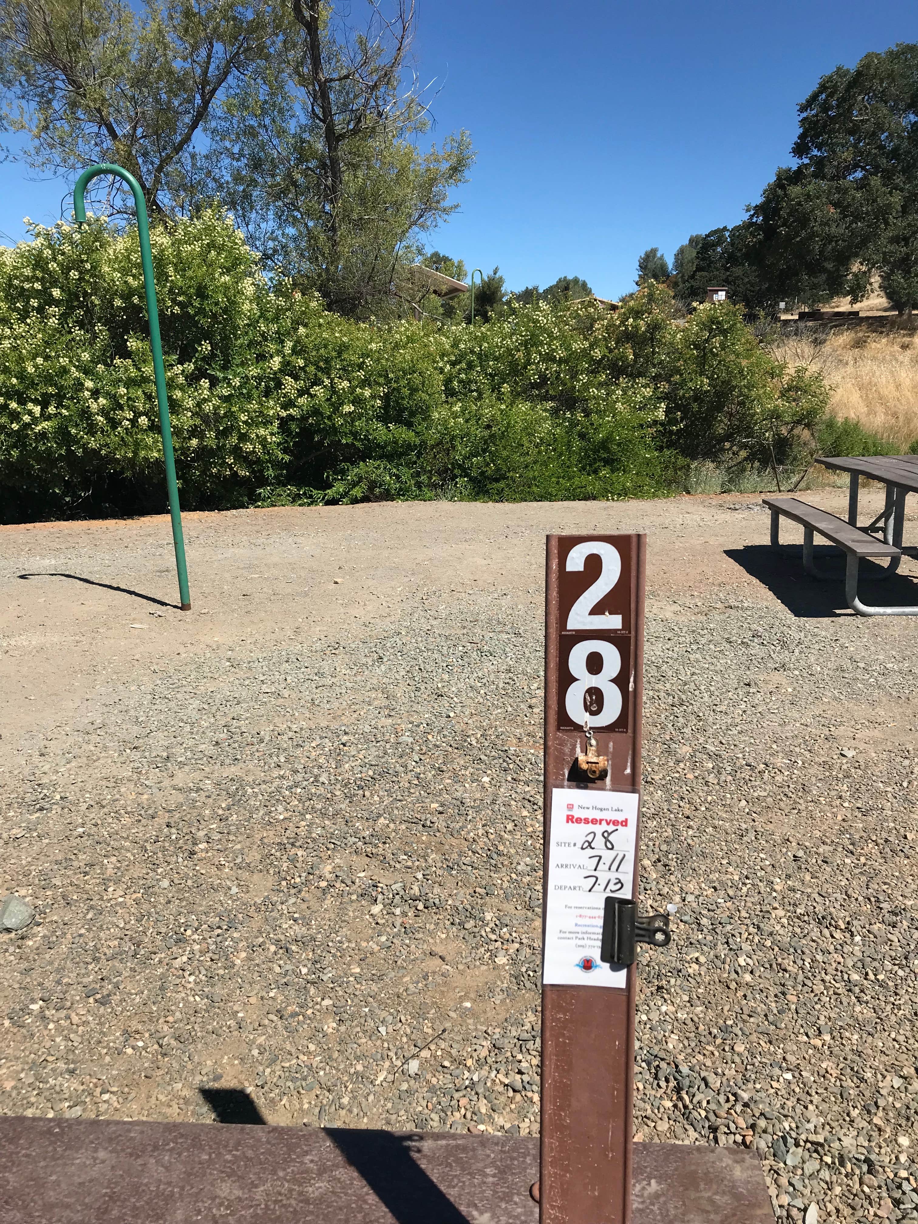 Camper-submitted photo at COE New Hogan Lake Coyote Point Campground near New Hogan Lake