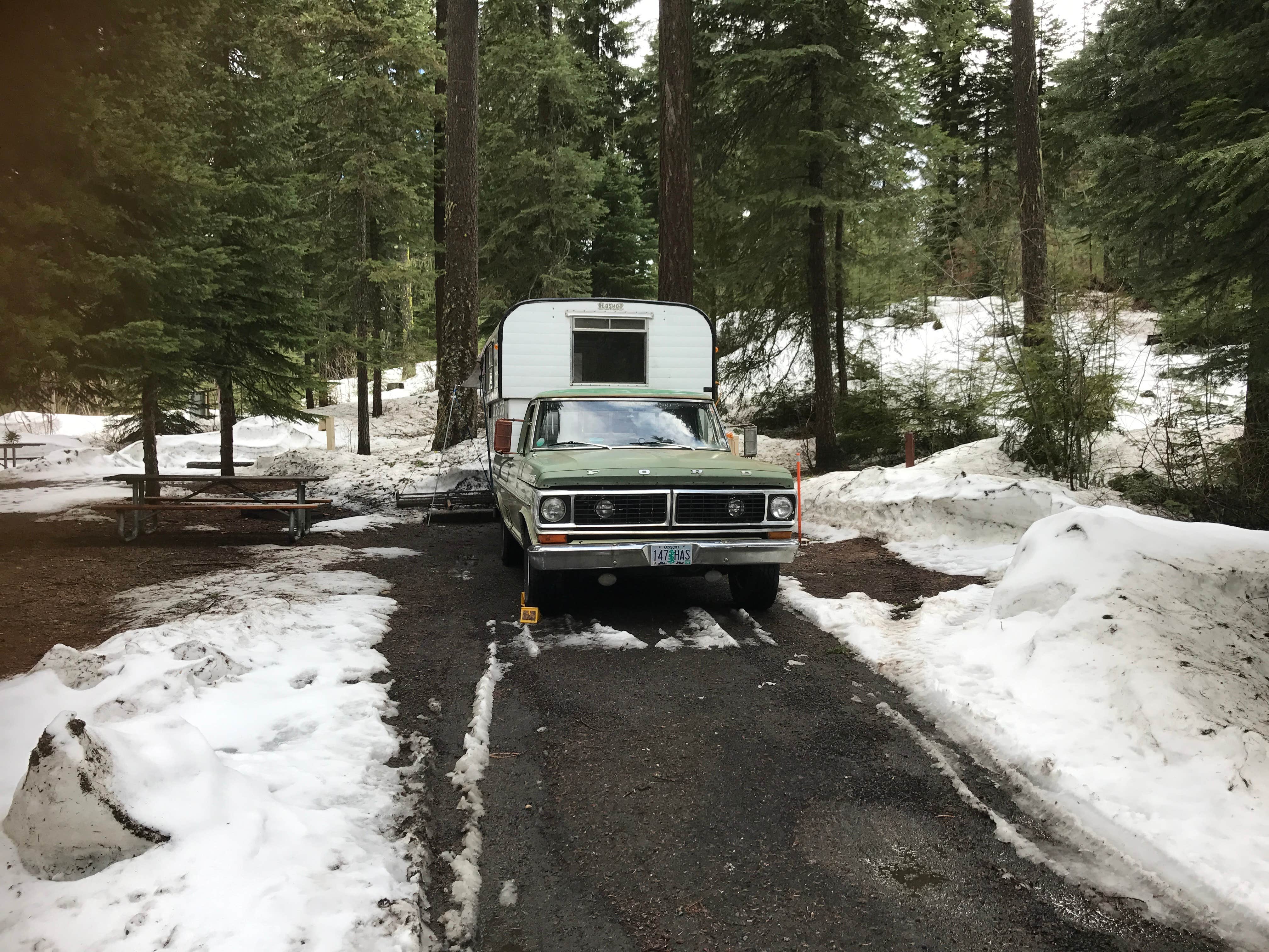 Jeremy's photo of rv camping at Emigrant Springs State Heritage Area near Summerville, OR