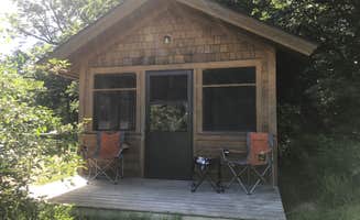 Stacia R.'s photo of a cabin at Maplewood State Park Campground near Wadena, MN