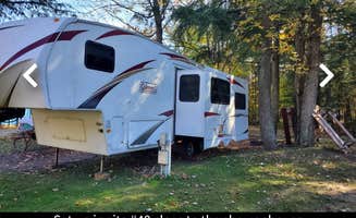 John Melissa J.'s photo of rv camping at Big Cedar Campground Kayak & Canoe Livery near Naubinway, MI