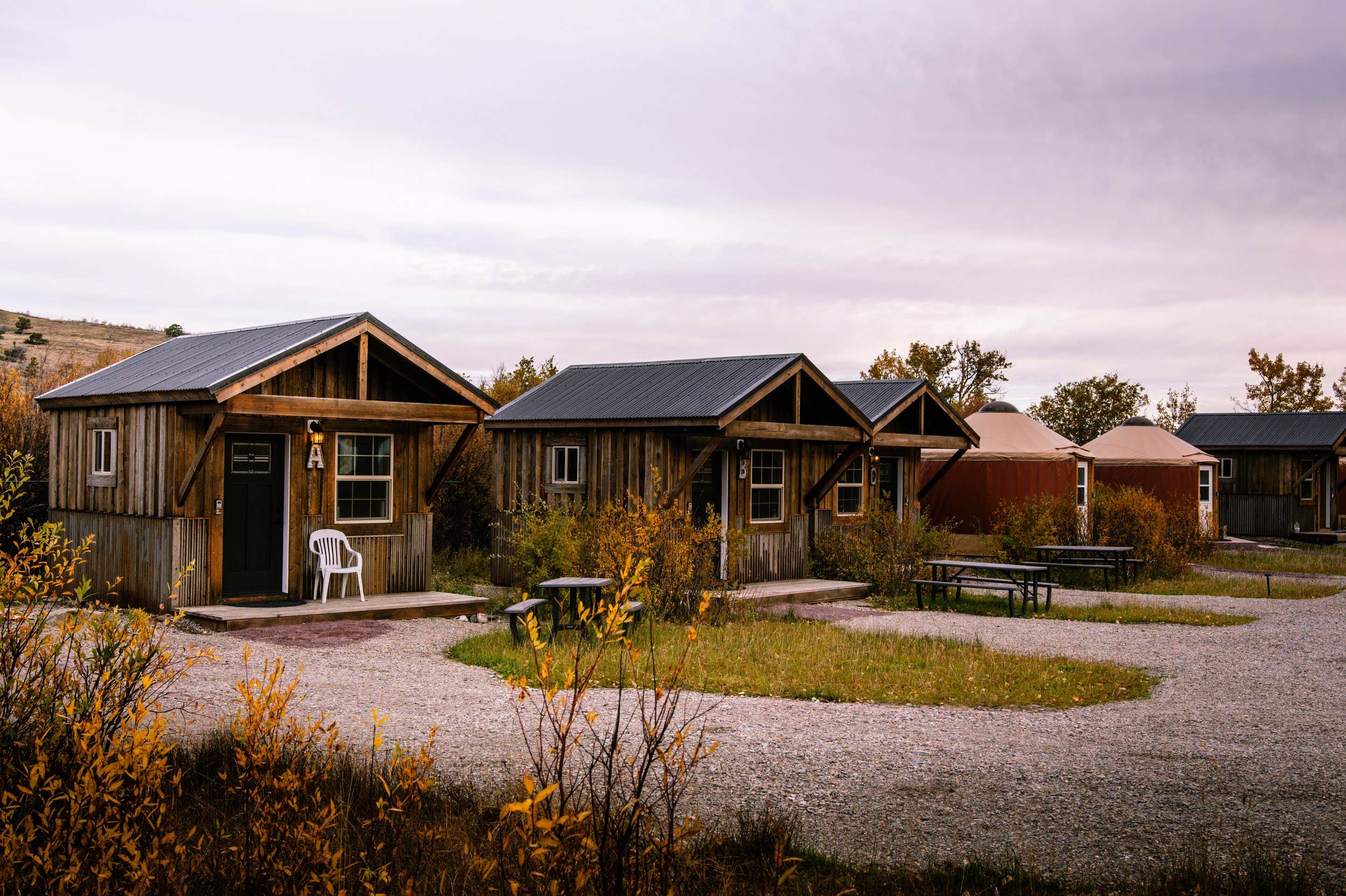 Camper-submitted photo at Kiowa Frontier Yurts and Cabins near Cut Bank, MT