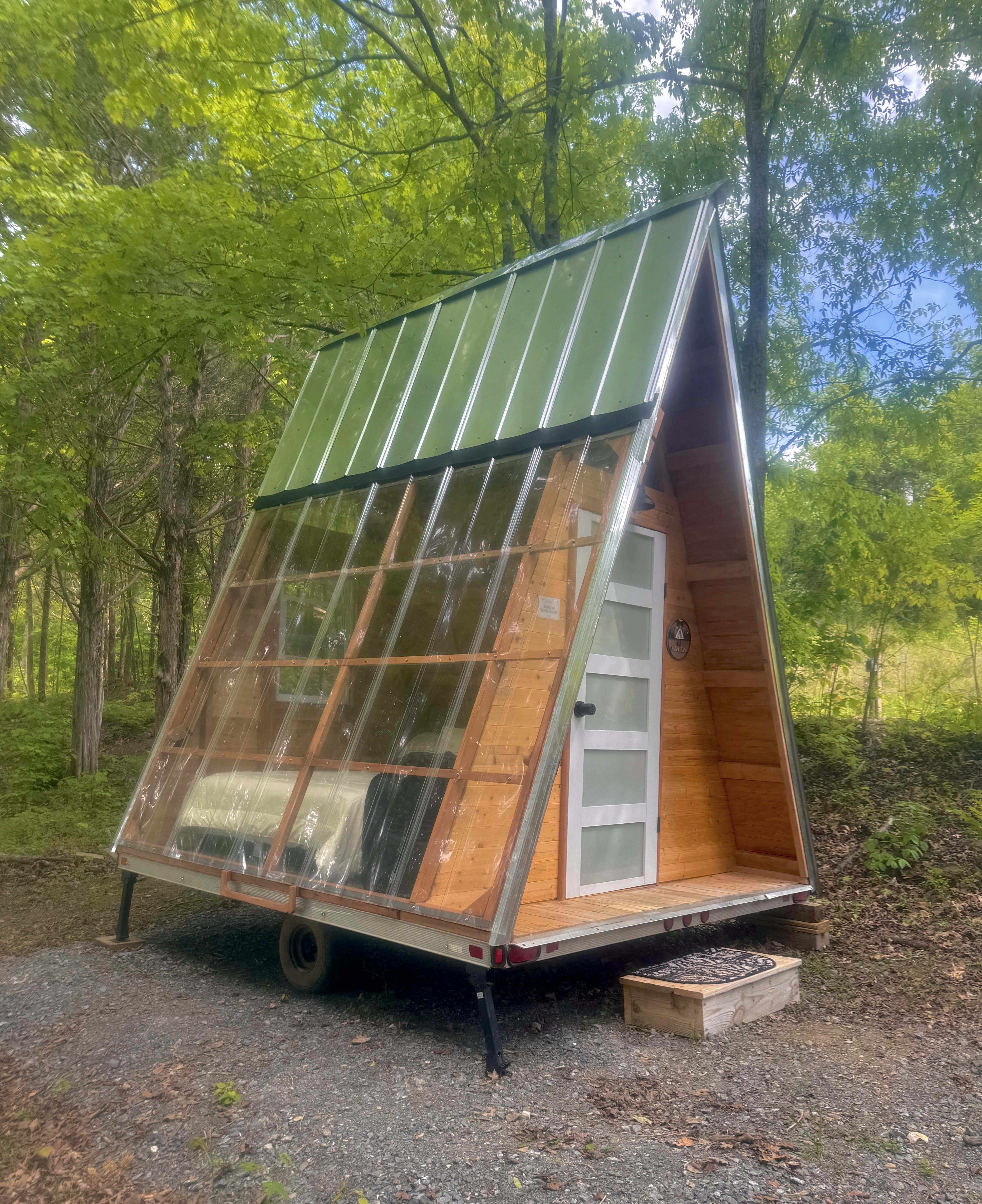 Lee D.'s photo of glamping accommodations at Lakefront Glamping Resort Cherokee Lake Tennessee near Big Stone Gap, VA
