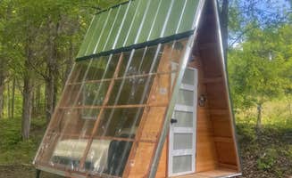 Lee D.'s photo of glamping accommodations at Lakefront Glamping Resort Cherokee Lake Tennessee near Wallins Creek, KY