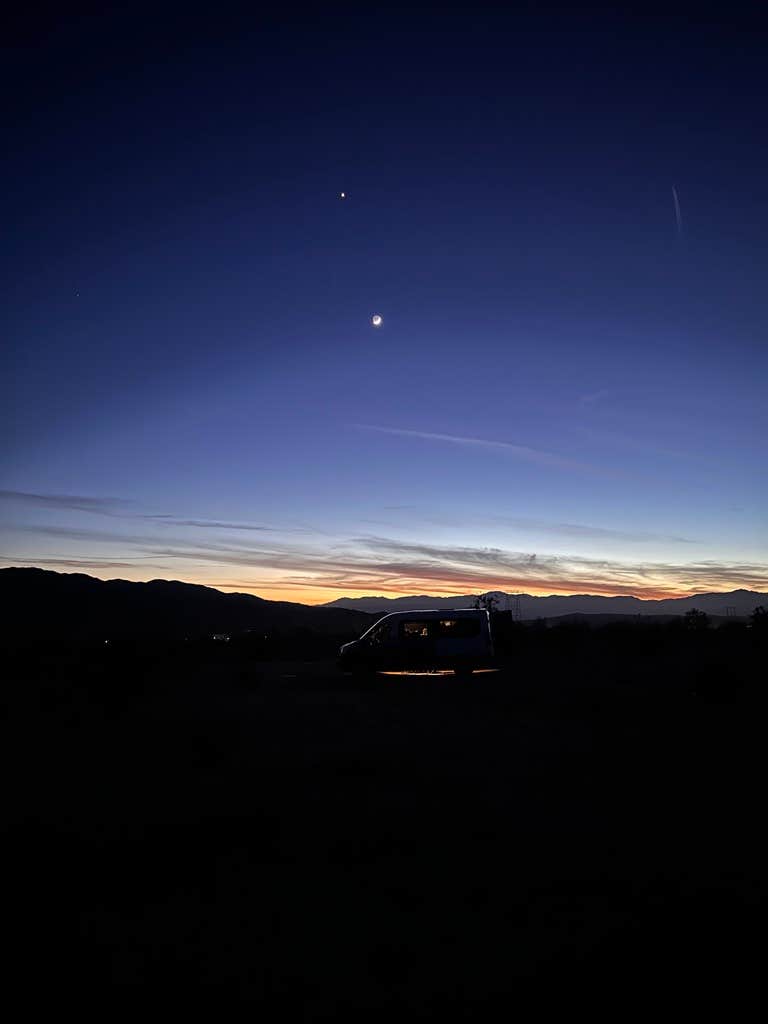 Kathy B.'s photo of a dispersed camping area at Joshua Tree South Dispersed Camping near Joshua Tree National Park