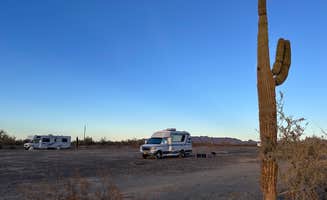 Kathy B.'s photo of camping with pets at Scaddan Wash near Wenden, AZ