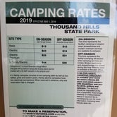 Review photo of Thousand Hills State Park Campground by Jason C., July 15, 2019