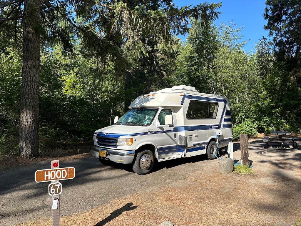 Kathy B.'s photo of rv camping at Toll Bridge Park Campground near Underwood, WA