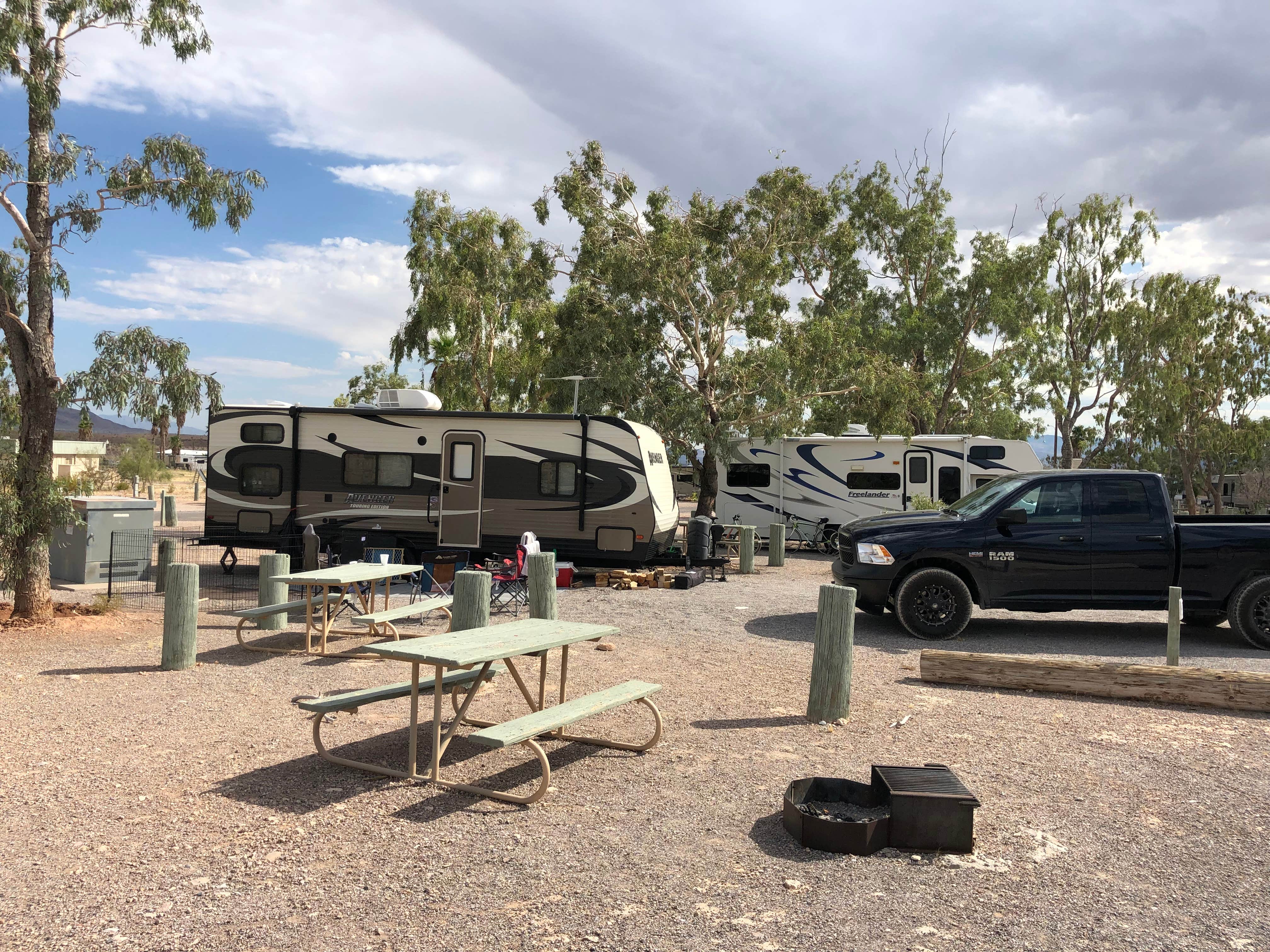 Micheal  D.'s photo of rv camping at Echo Bay Lower Campground — Lake Mead National Recreation Area near Overton, NV