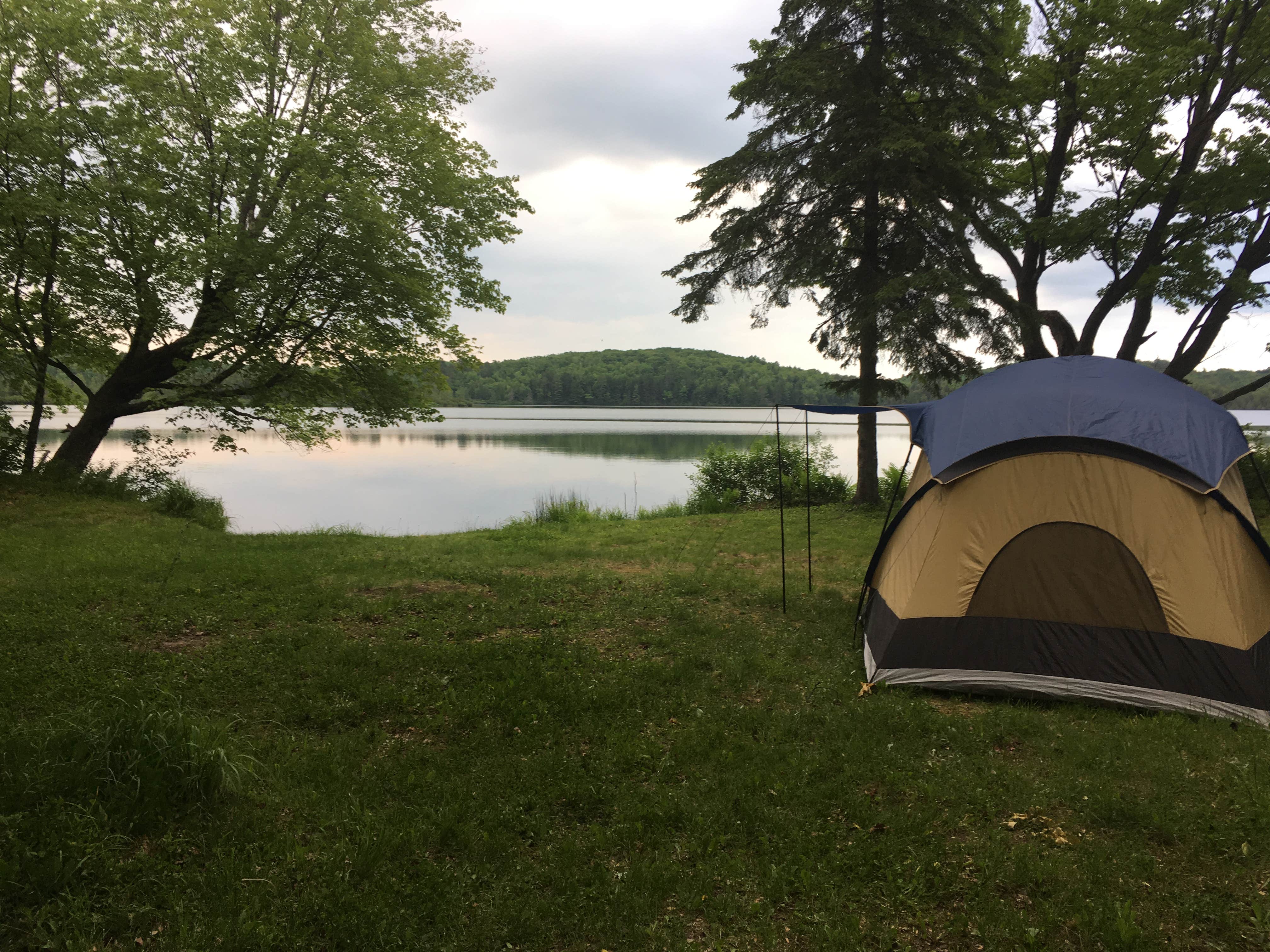 Jennifer S.'s photo at Bob Lake Campground near Trout Creek, MI