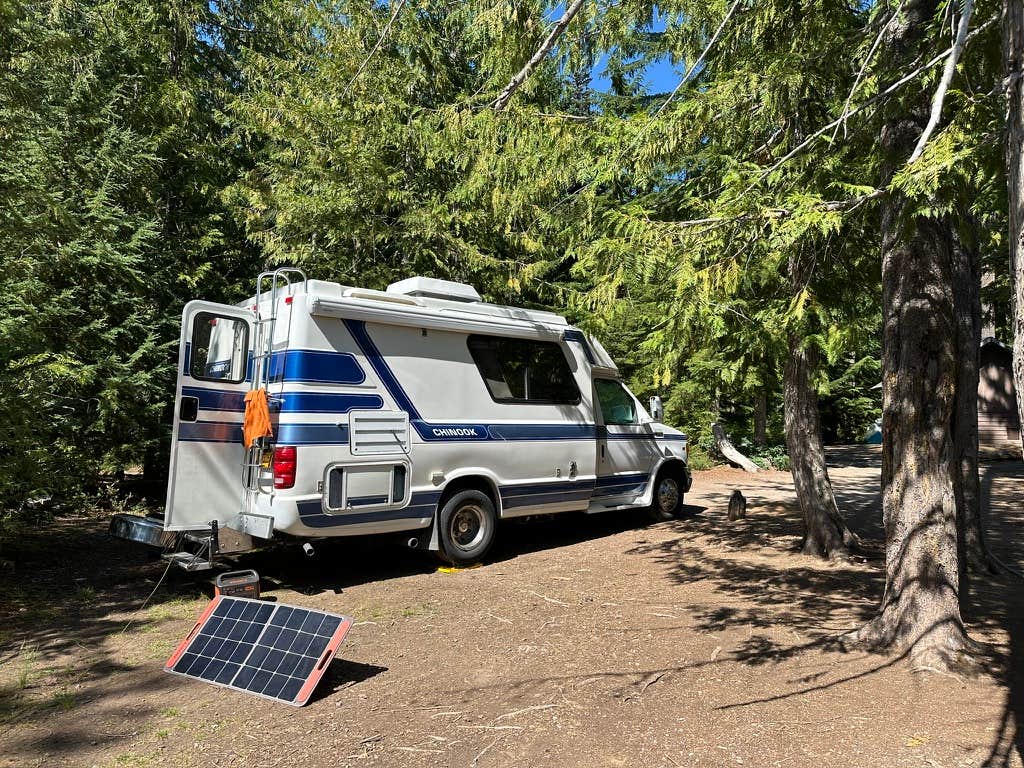 Kathy B.'s photo of rv camping at Frog Lake near Mt. Hood National Forest