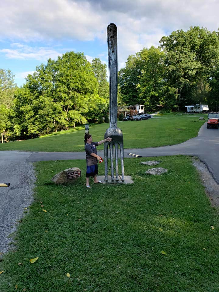 Camper-submitted photo at Great Divide Campground near Delaware Water Gap National Recreation Area
